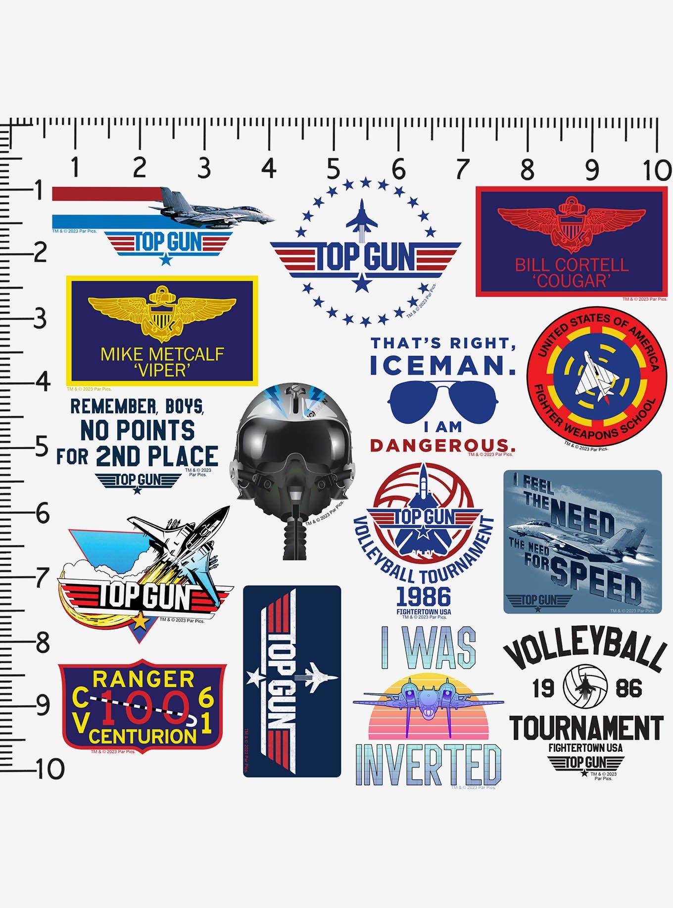 Top Gun Miscellaneous 100ct Sticker Pack, , alternate