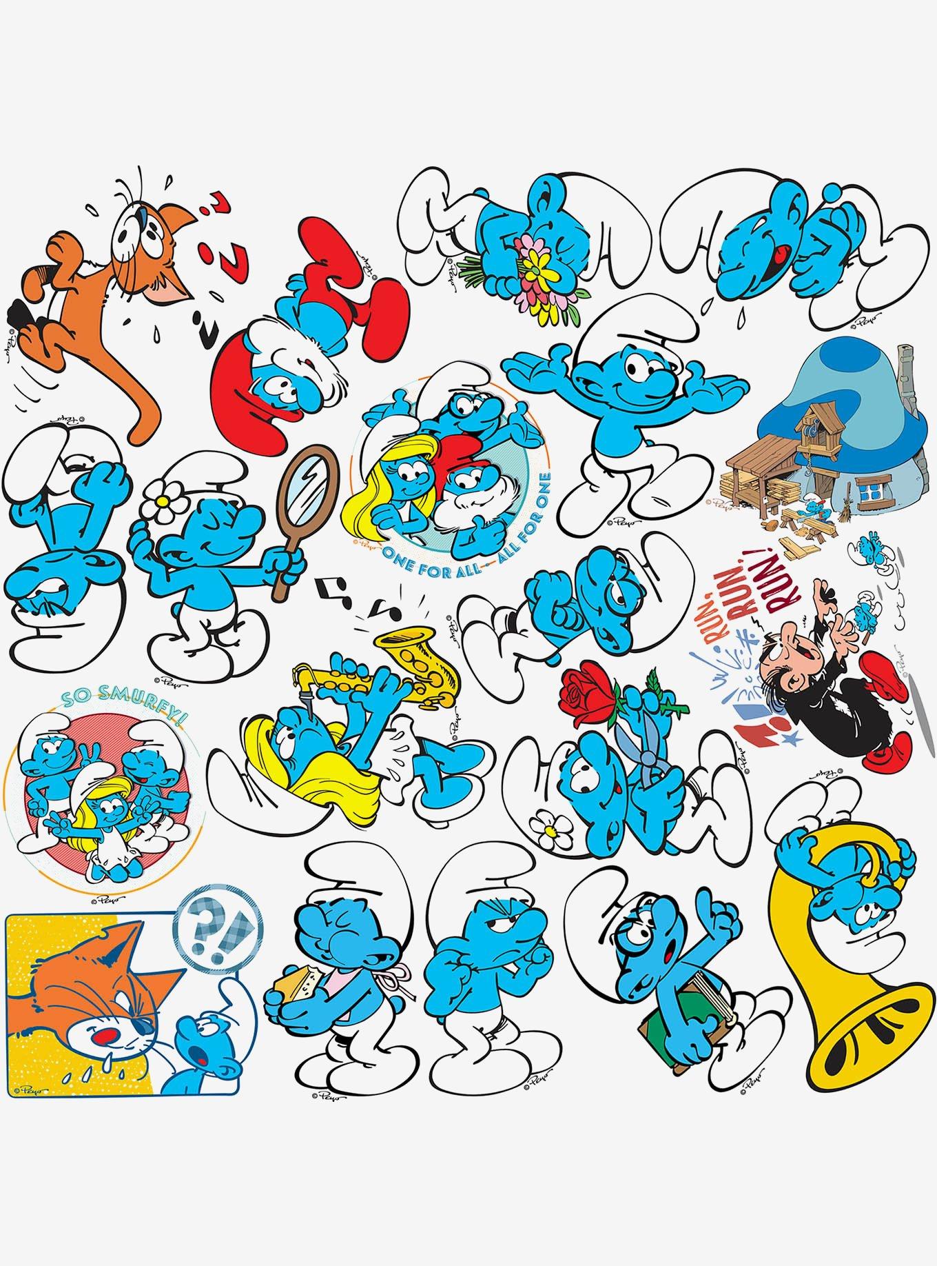 The Smurfs Smurf Miscellaneous 100ct Sticker Pack, , alternate
