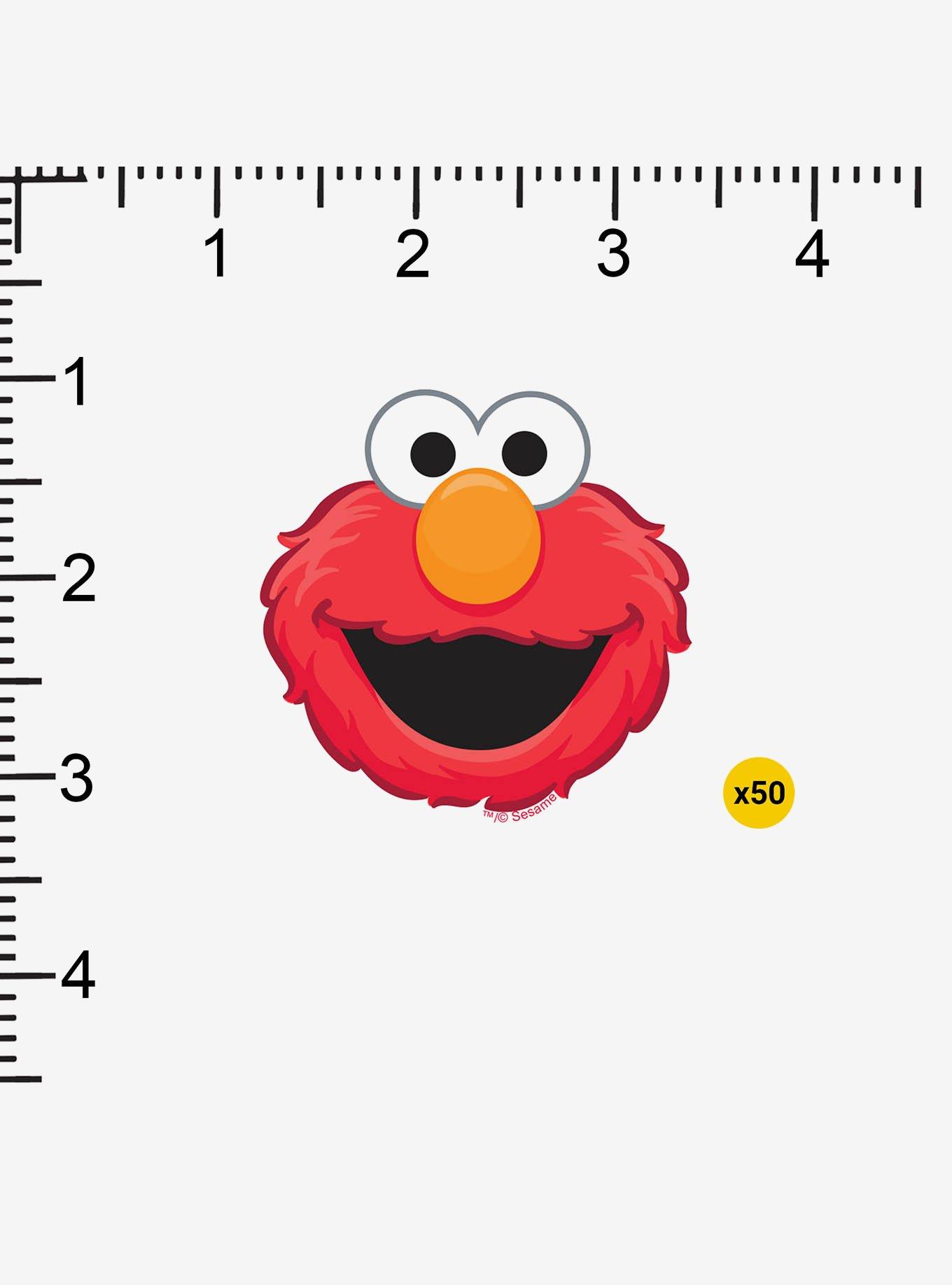 Sesame Street Elmo Face Miscellaneous 100ct Sticker Pack, , alternate