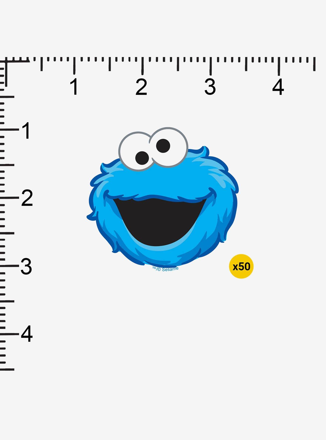 Sesame Street Cookie Monster Miscellaneous 100ct Sticker Pack, , alternate