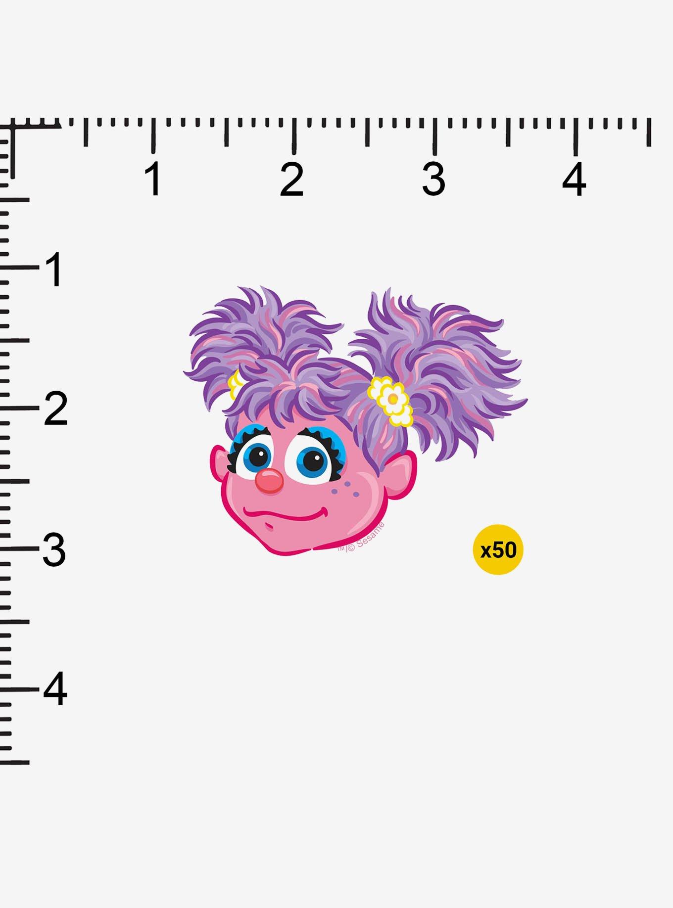 Sesame Street Abby Cadabby Face Miscellaneous 100ct Sticker Pack, , alternate