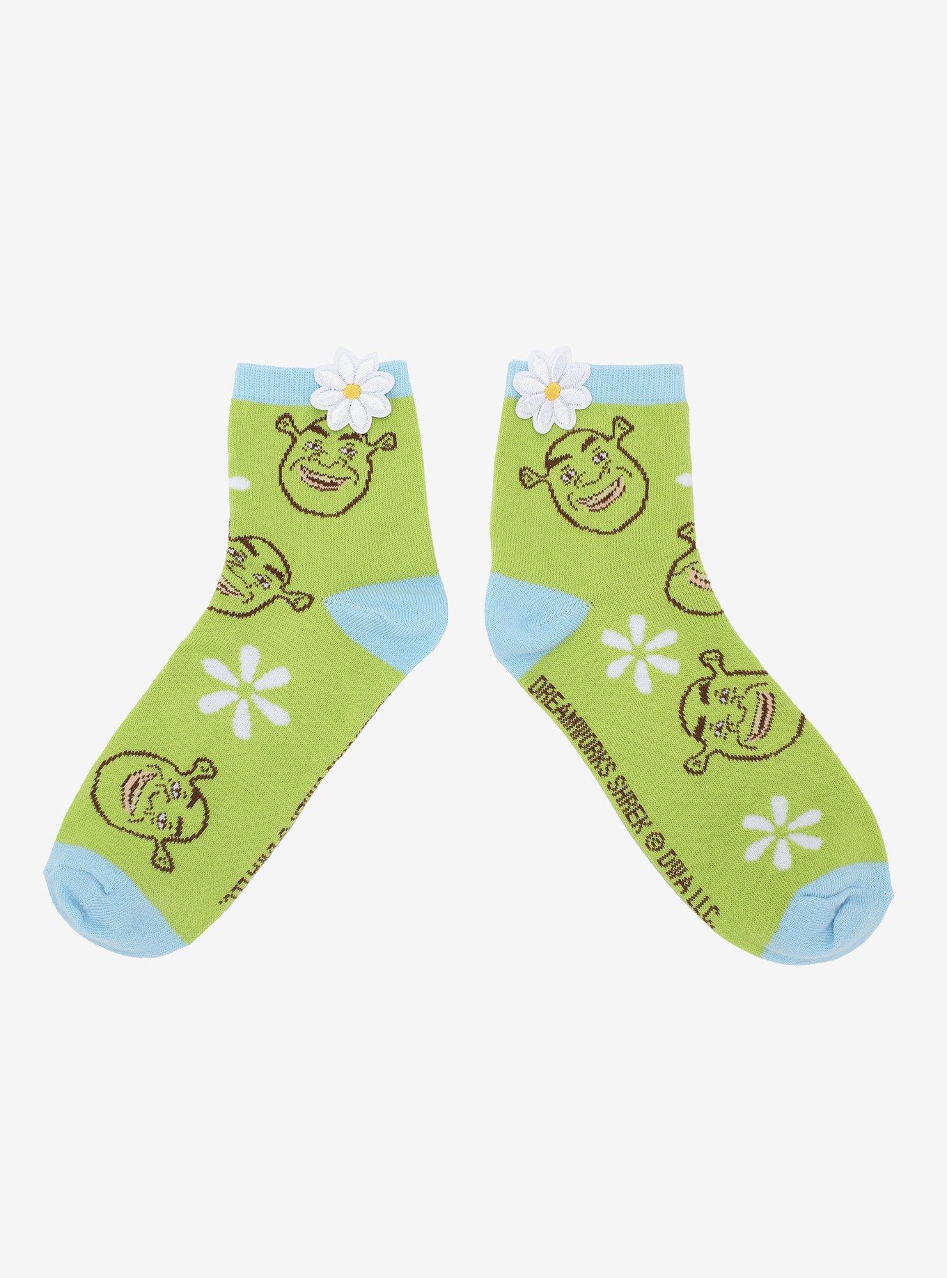 Shrek Trio Ankle Socks 3 Pair, , hi-res