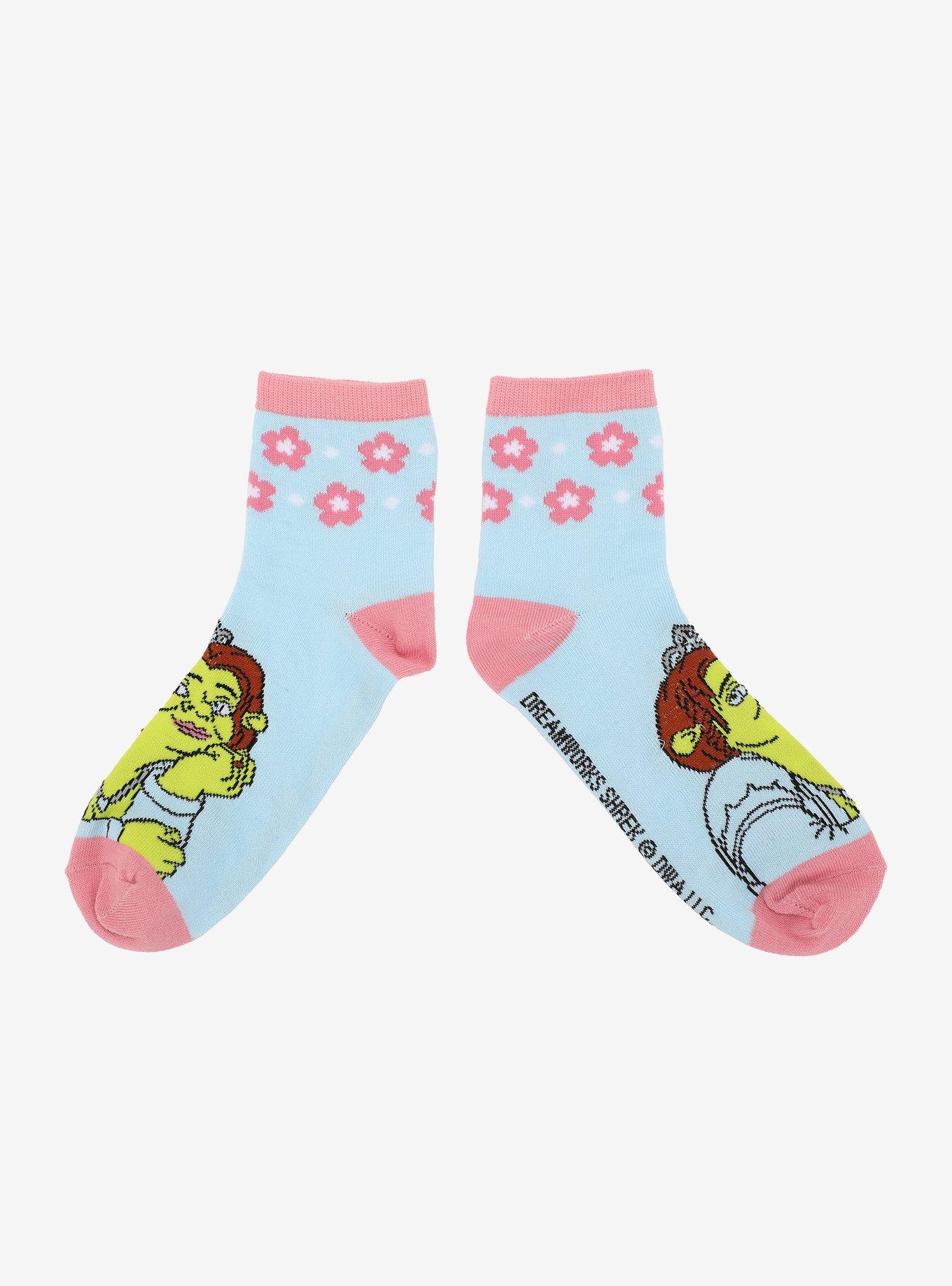 Shrek Trio Ankle Socks 3 Pair, , alternate