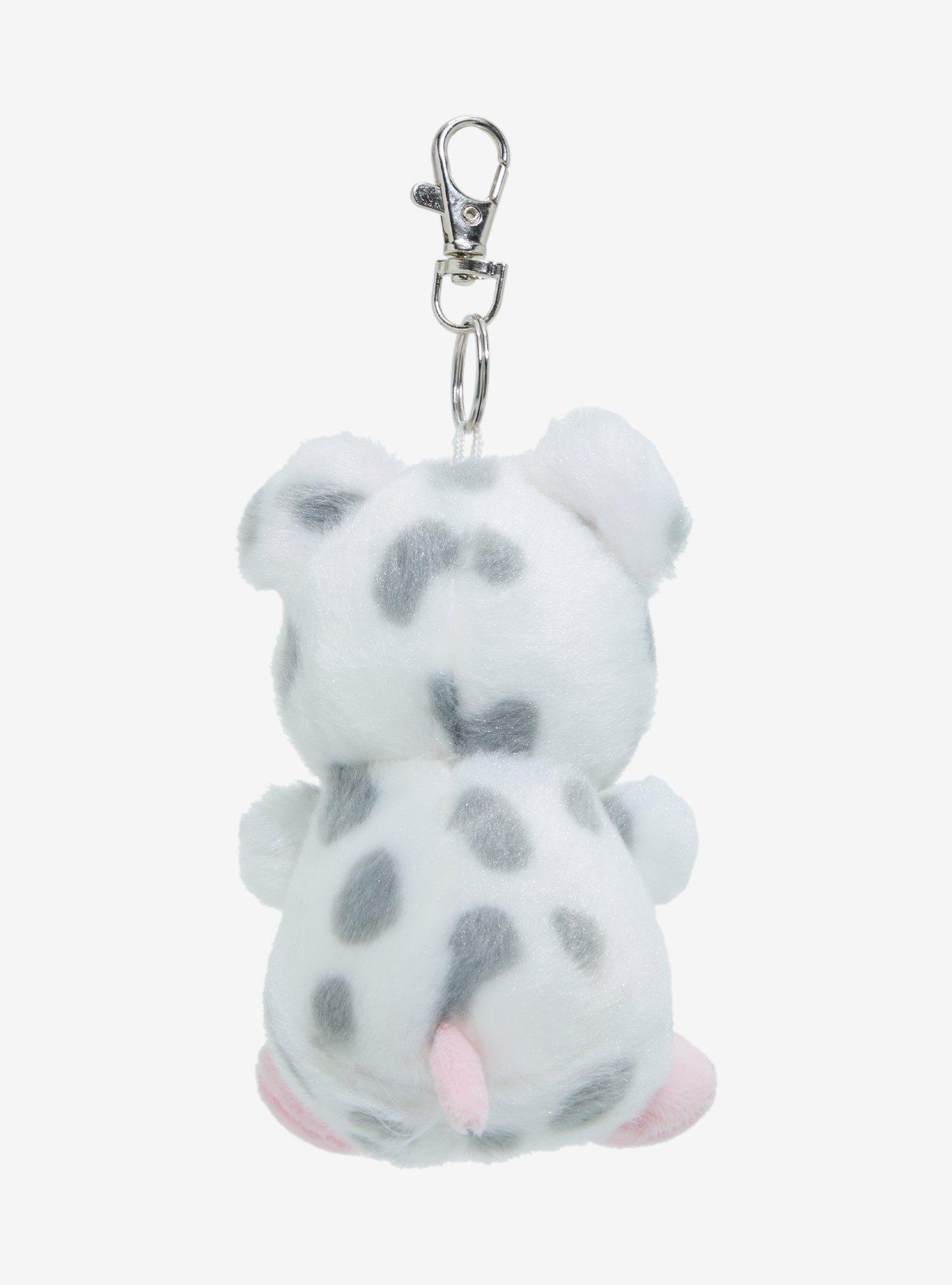 Aurora Palm Pals Piggles Spotted Piglet Plush Key Chain, , hi-res