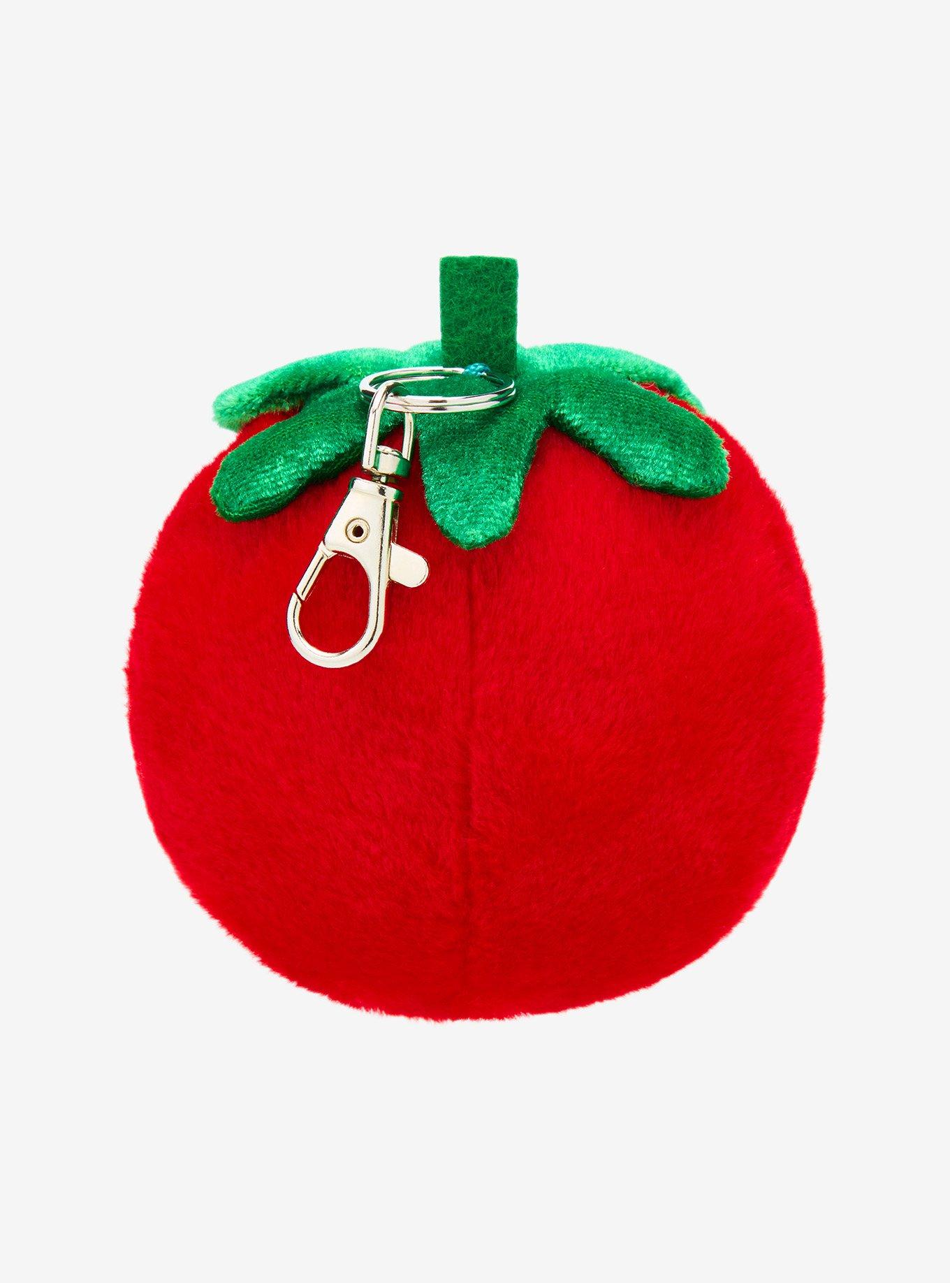 Palm Pals Strawberry Plush Key Chain, , alternate