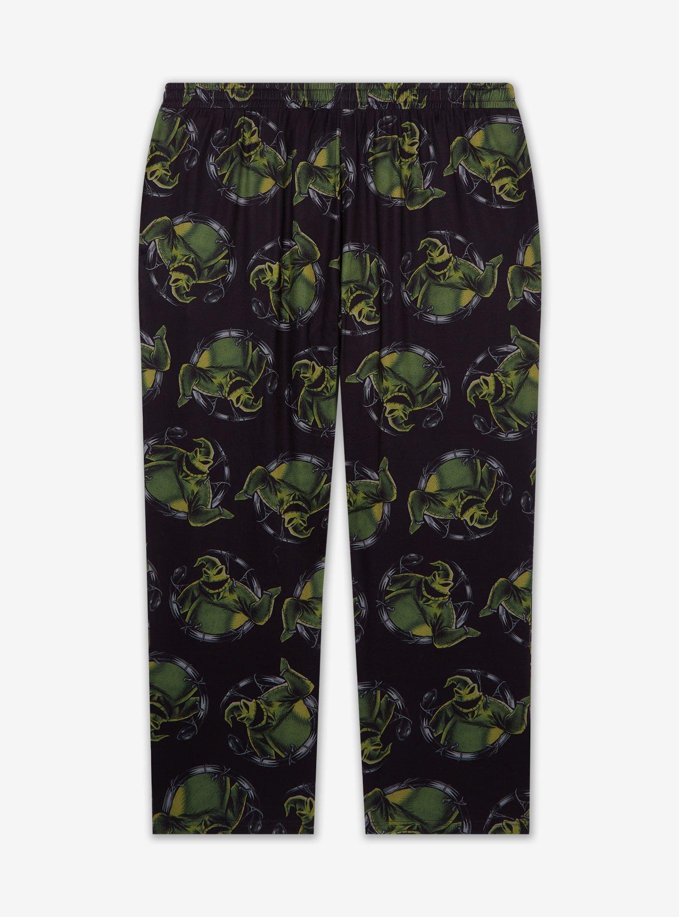 Disney The Nightmare Before Christmas Oogie Boogie Allover Print Women's Plus Size Sleep Pants— BoxLunch Exclusive, , hi-res