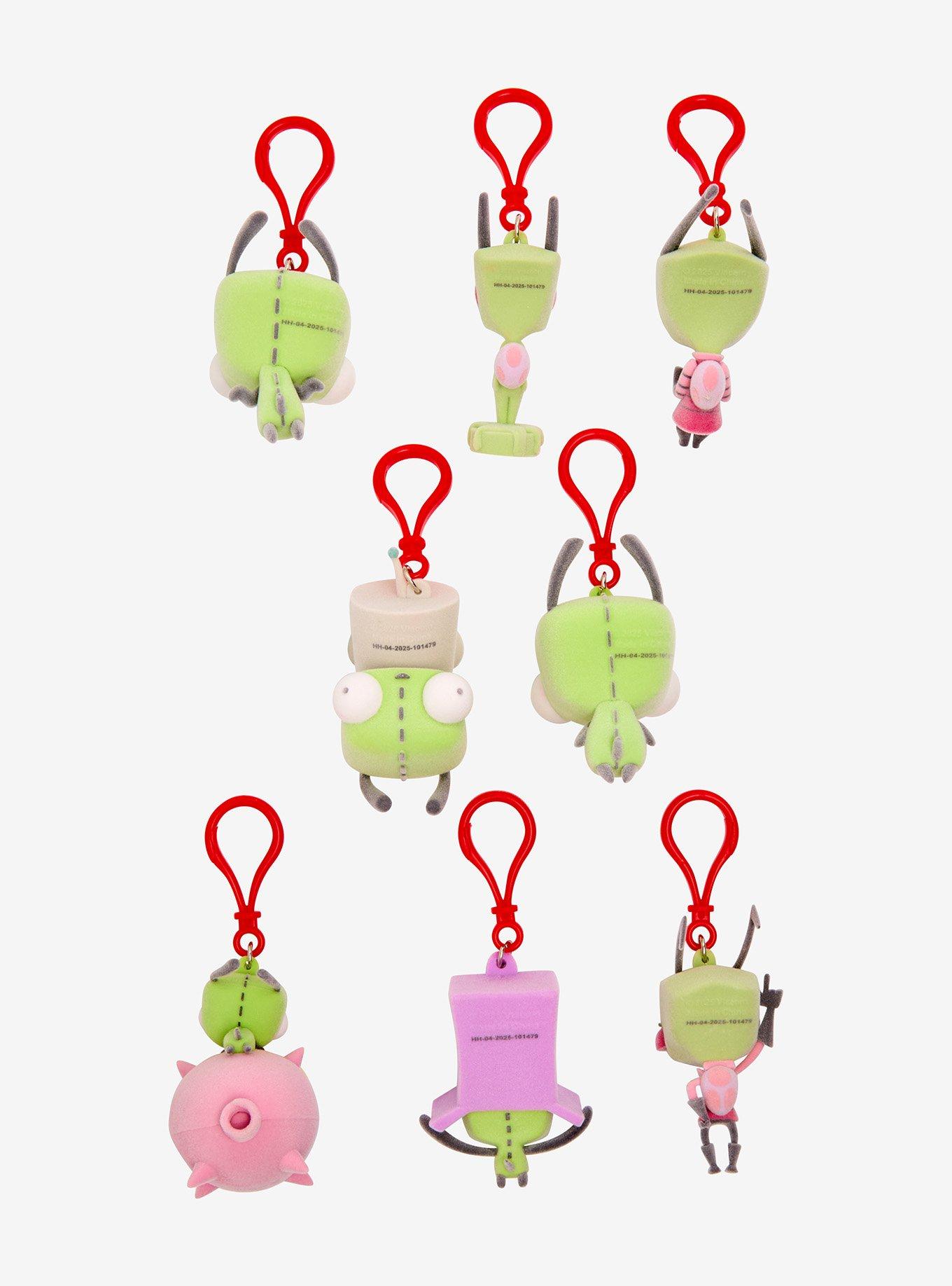 Invader Zim Blind Bag Flocked Figural Bag Clip, , hi-res