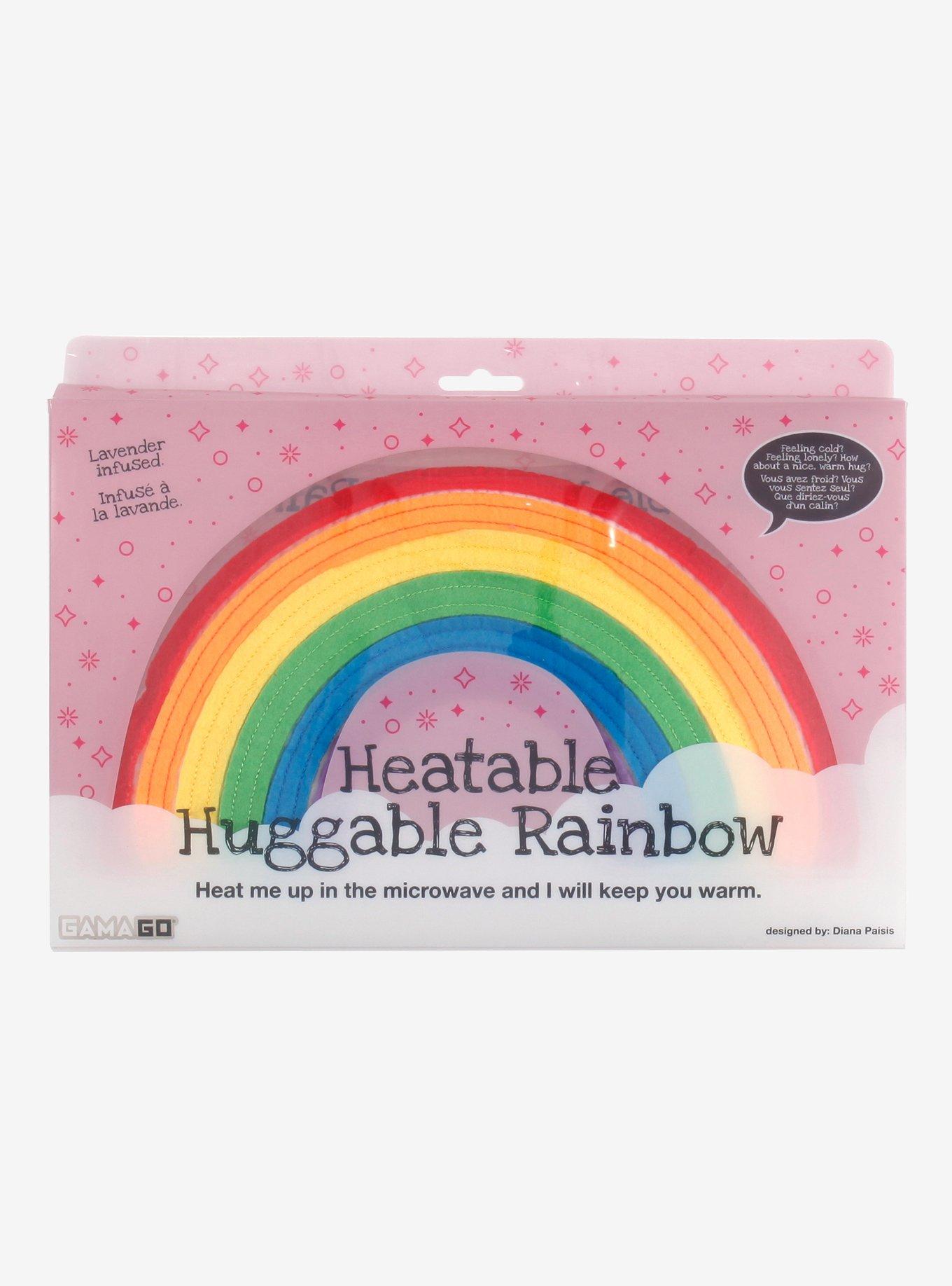 Rainbow Heatable Pillow, , hi-res