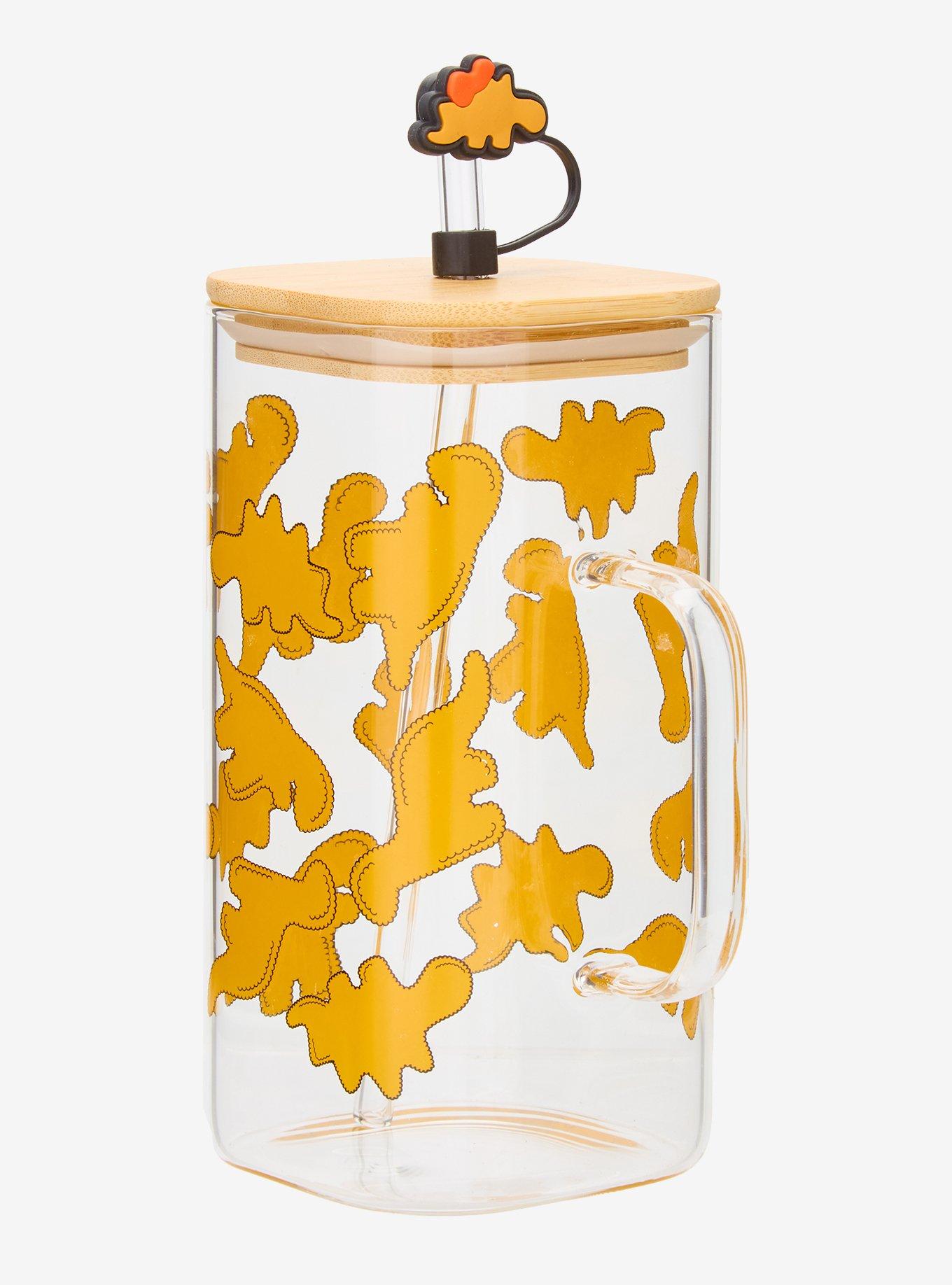 Dino Nugget Glass Cup, , hi-res