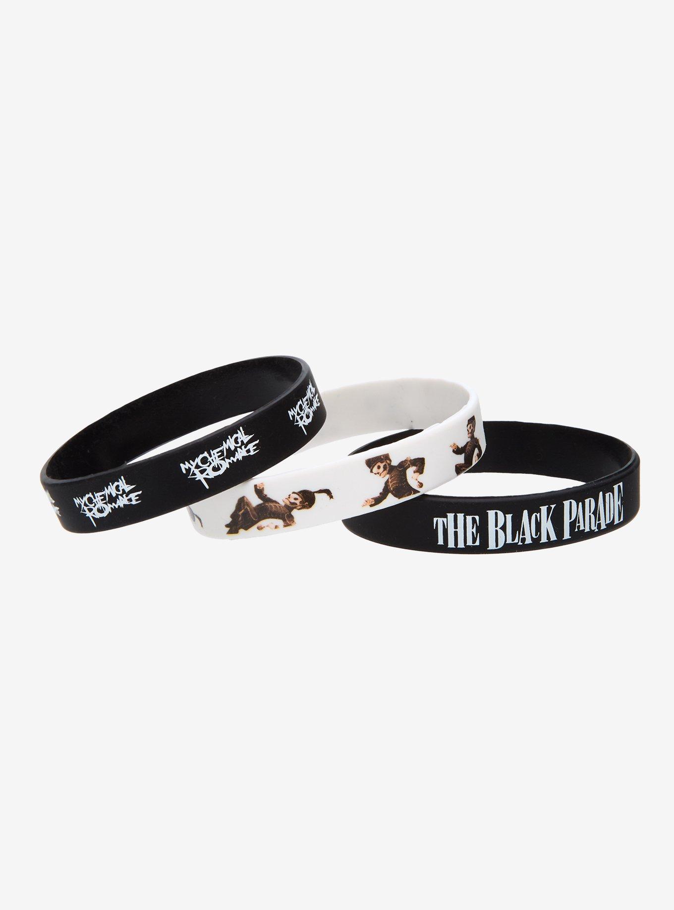 My Chemical Romance The Black Parade Rubber Bracelet Set, , hi-res
