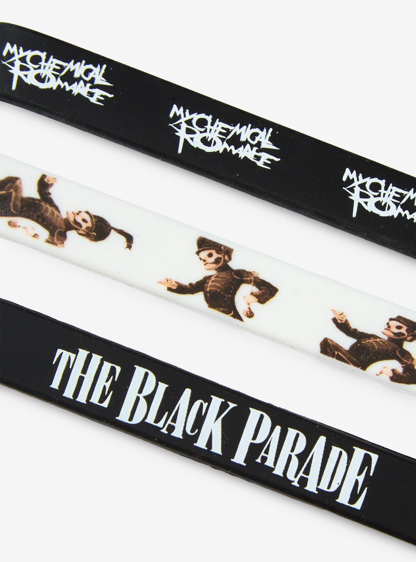 My Chemical Romance The Black Parade Rubber Bracelet Set, , alternate