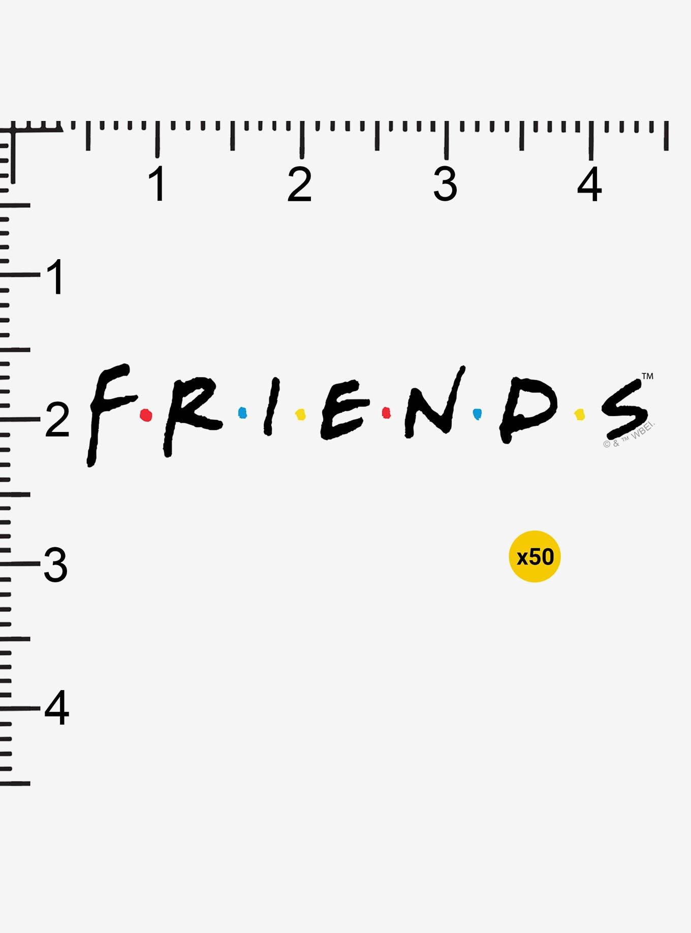 Friends Logo Miscellaneous 100ct Sticker Pack, , alternate