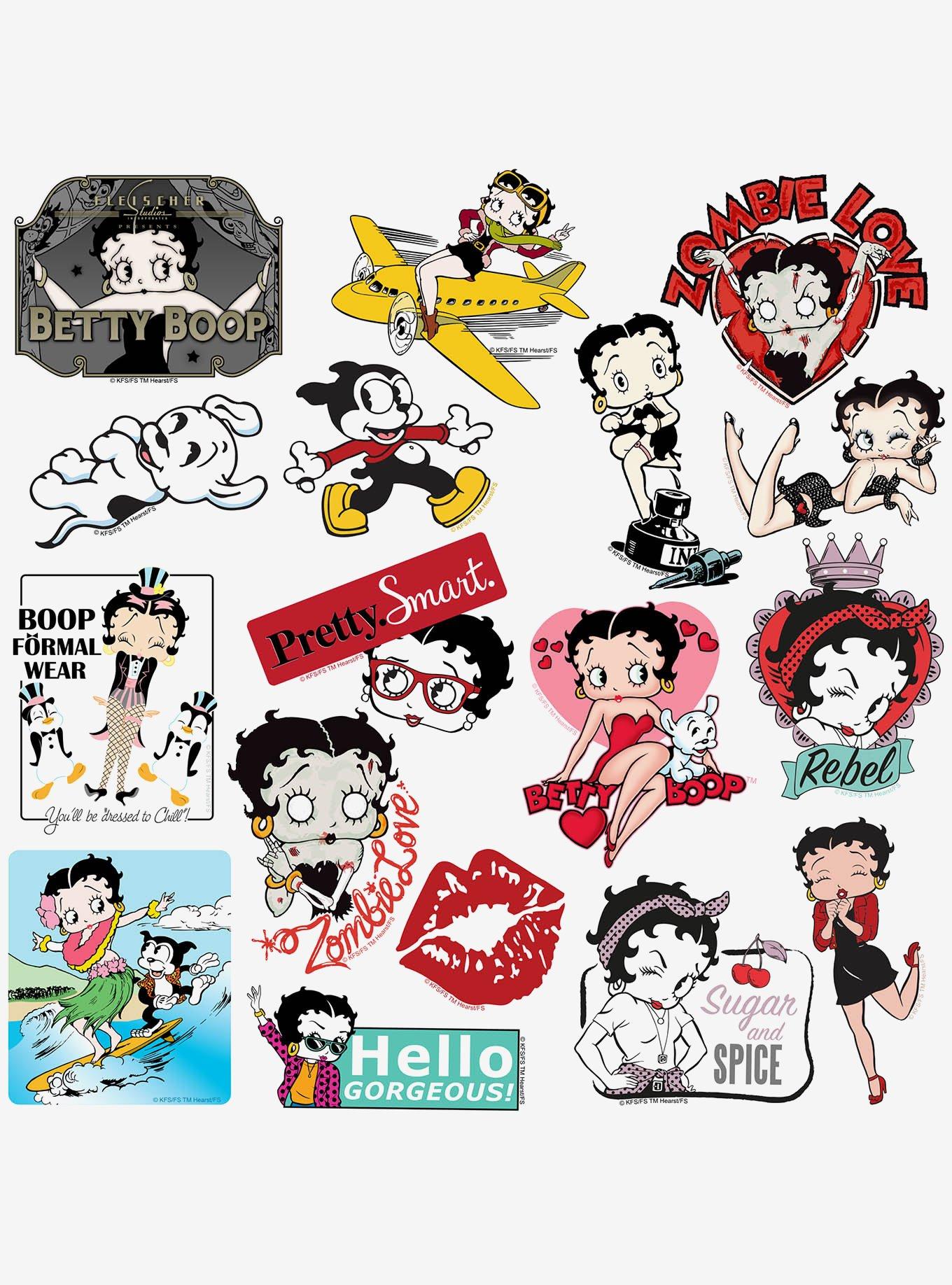 Betty Boop Miscellaneous 100ct Sticker Pack, , alternate