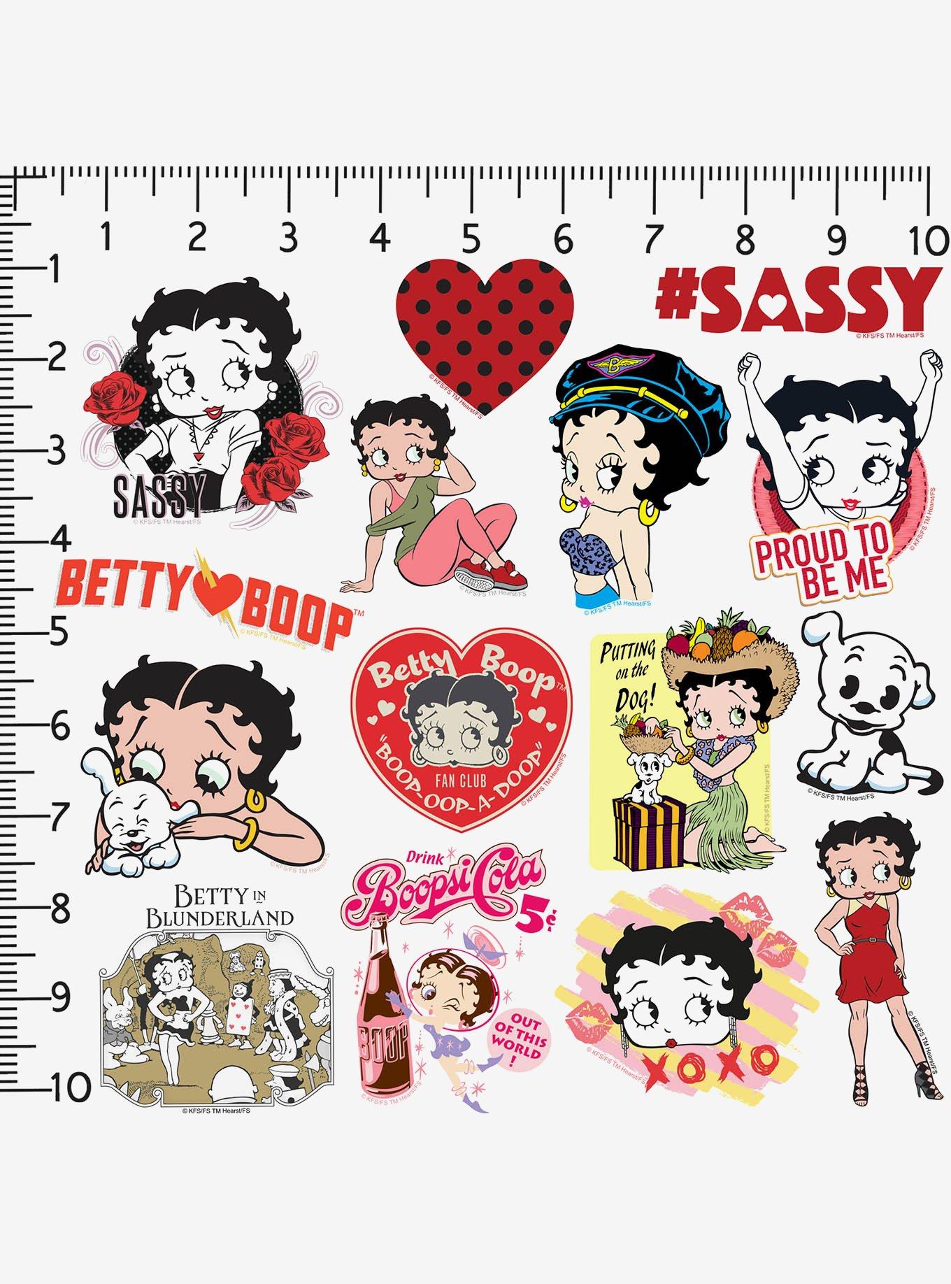 Betty Boop Miscellaneous 100ct Sticker Pack, , alternate