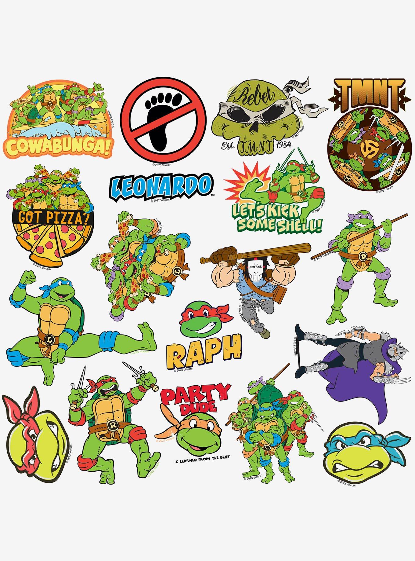 Teenage Mutant Ninja Turtles 2nd Variety Mix Miscellaneous 100ct Sticker Pack, , alternate
