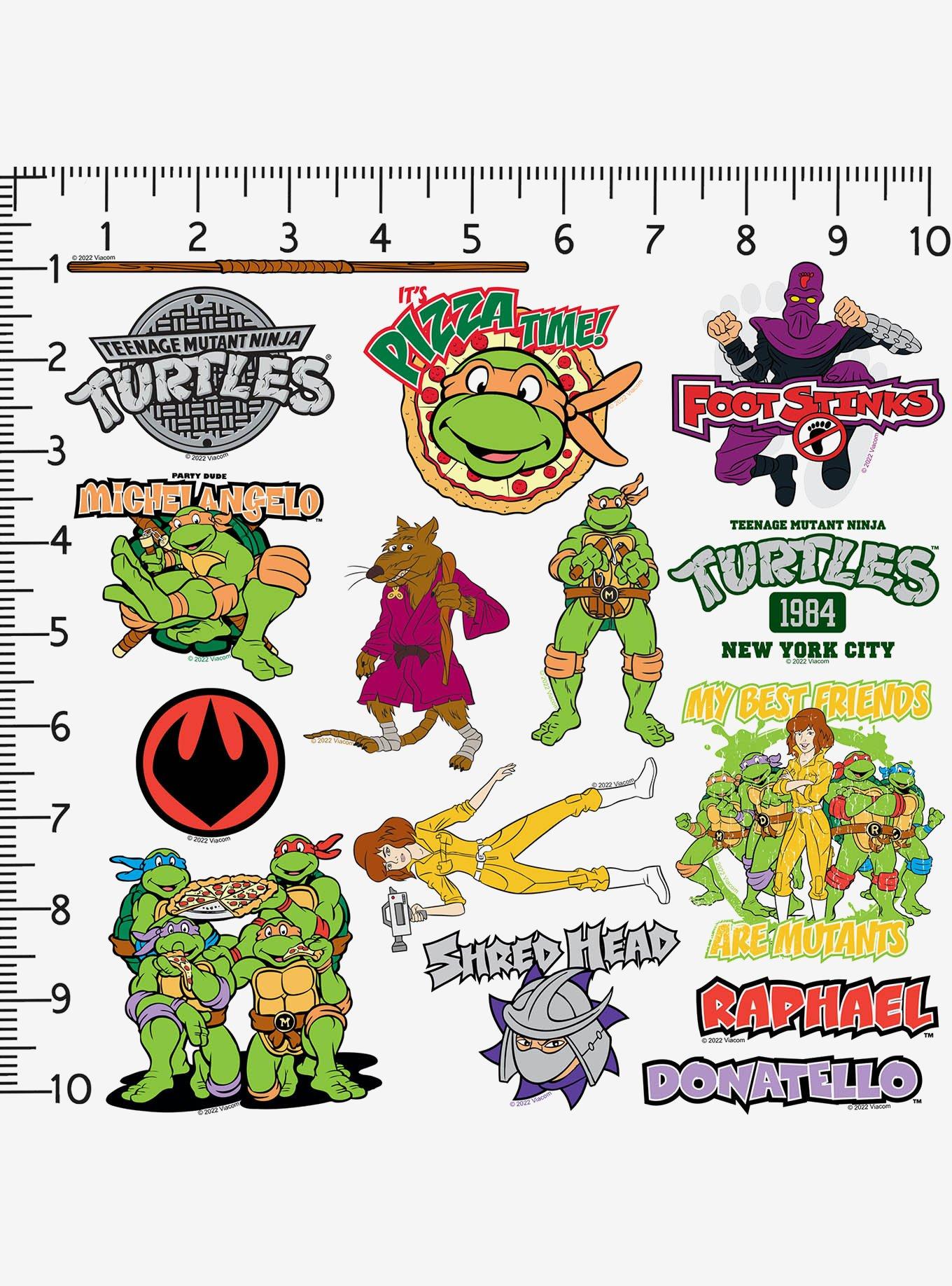 Teenage Mutant Ninja Turtles 2nd Variety Mix Miscellaneous 100ct Sticker Pack, , alternate