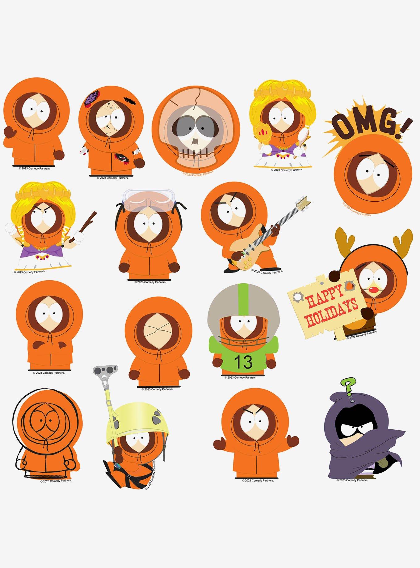 South Park Kenny Miscellaneous 100ct Sticker Pack, , alternate