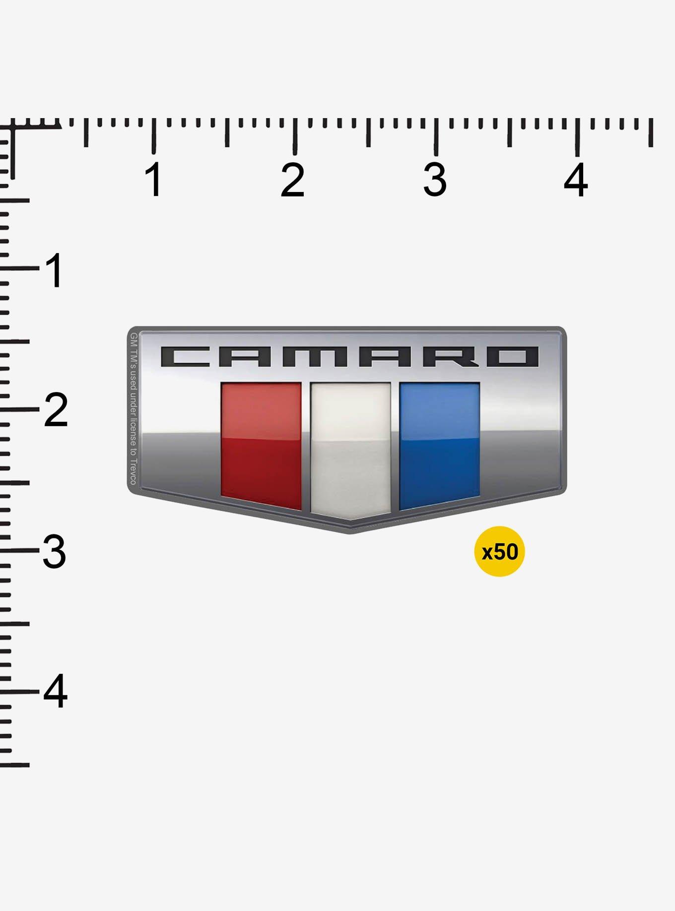 Chevrolet Chevy Camaro 2016 Emblem Miscellaneous 100ct Sticker Pack, , alternate