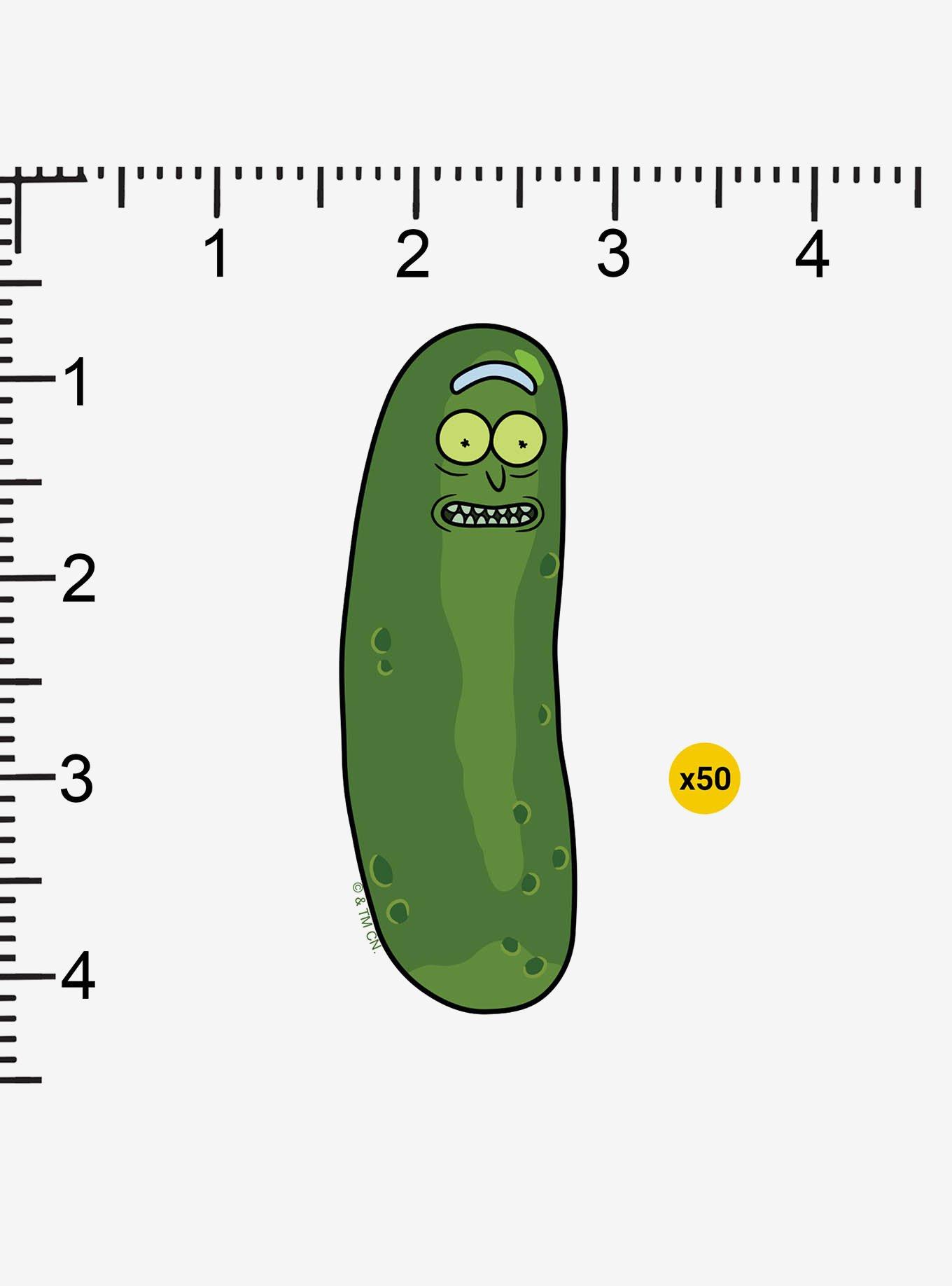 Rick and Morty Pickle Rick Miscellaneous 100ct Sticker Pack, , alternate