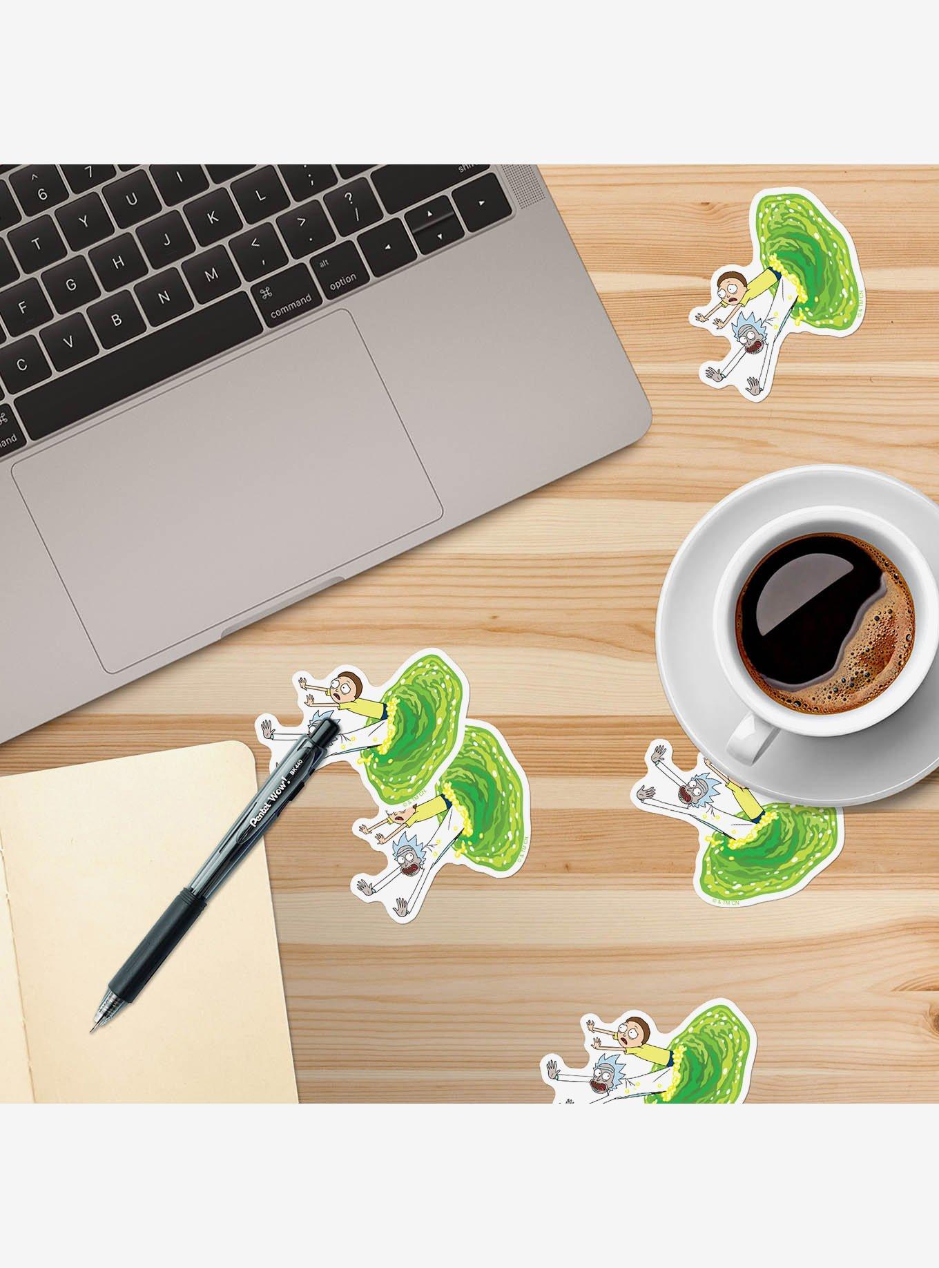 Rick and Morty Worm Hole Miscellaneous 100ct Sticker Pack, , alternate