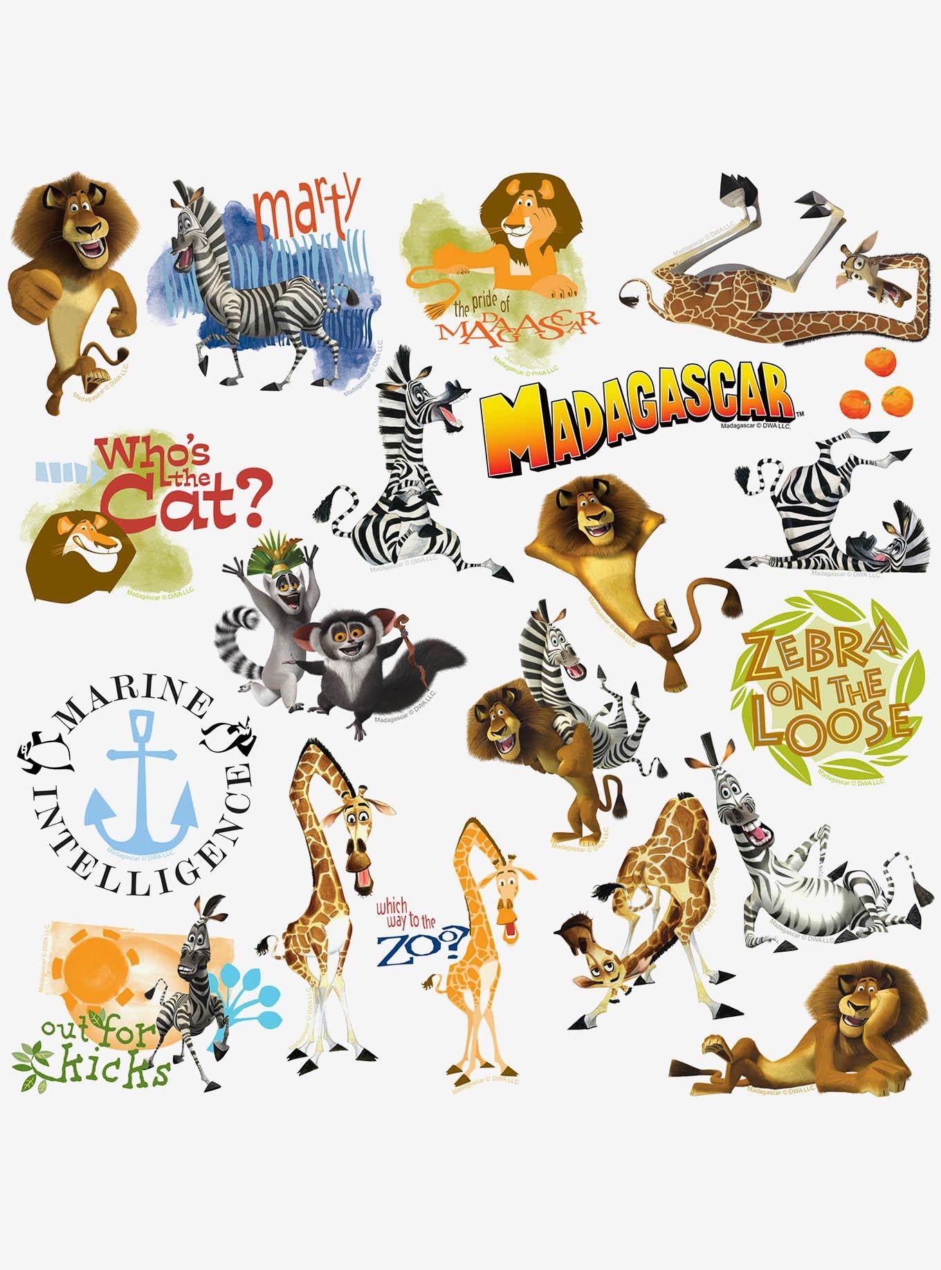 Madagascar Miscellaneous 100ct Sticker Pack, , alternate