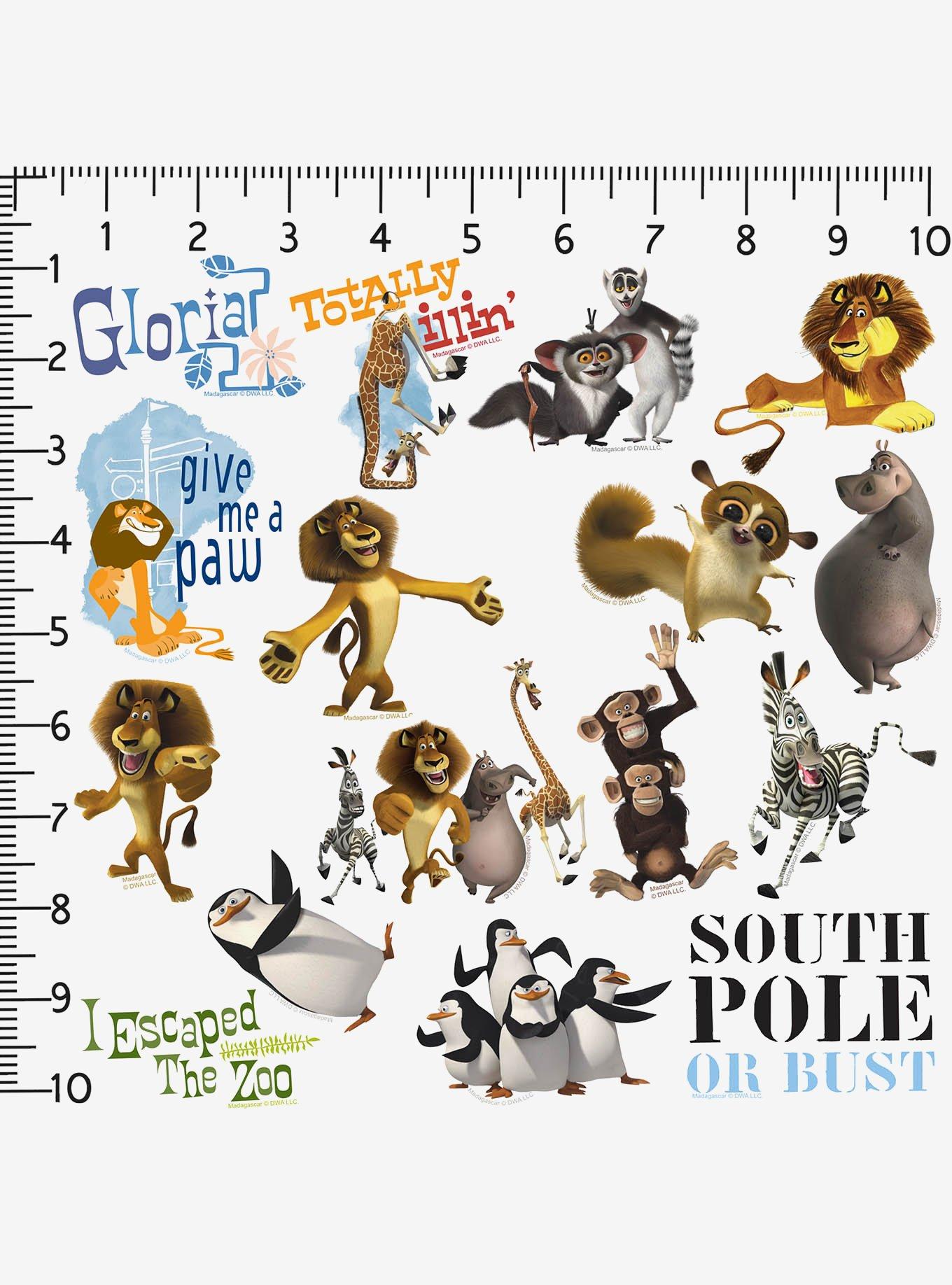 Madagascar Miscellaneous 100ct Sticker Pack, , alternate