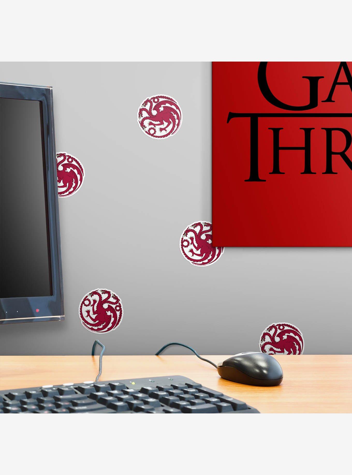 Game of Thrones Targaryen Sigil Repeat Miscellaneous 100ct Sticker Pack, , alternate