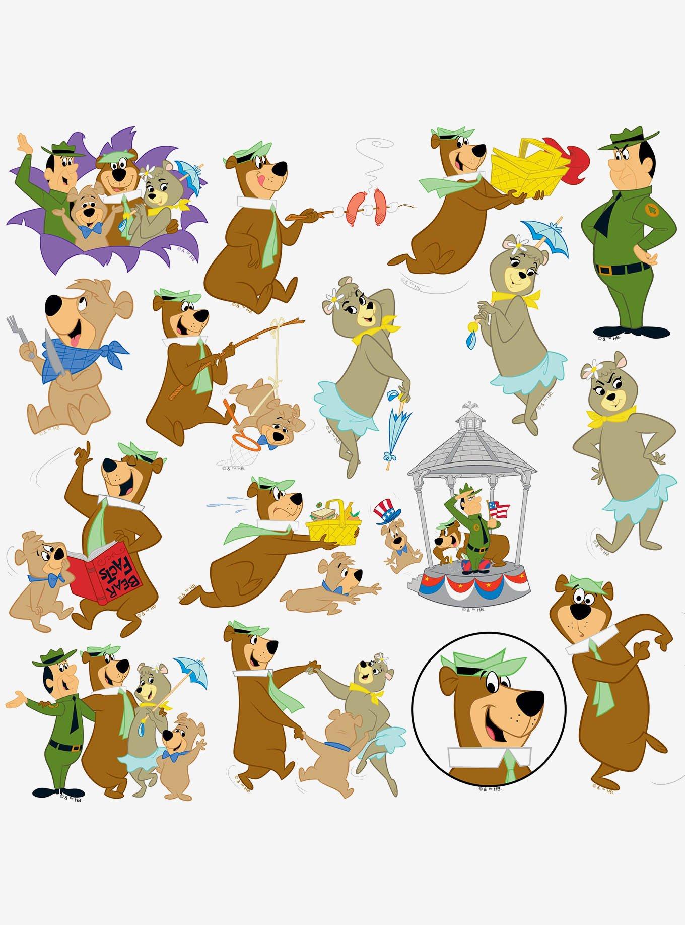 Yogi Bear Miscellaneous 100ct Sticker Pack, , alternate