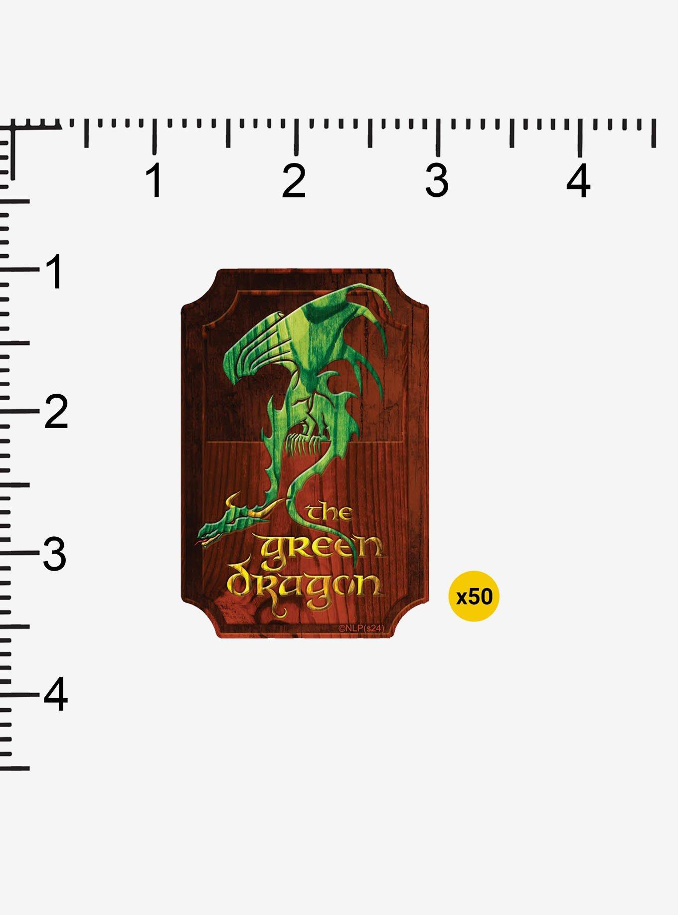 Lord of the Rings Green Dragon Miscellaneous 100ct Sticker Pack, , alternate