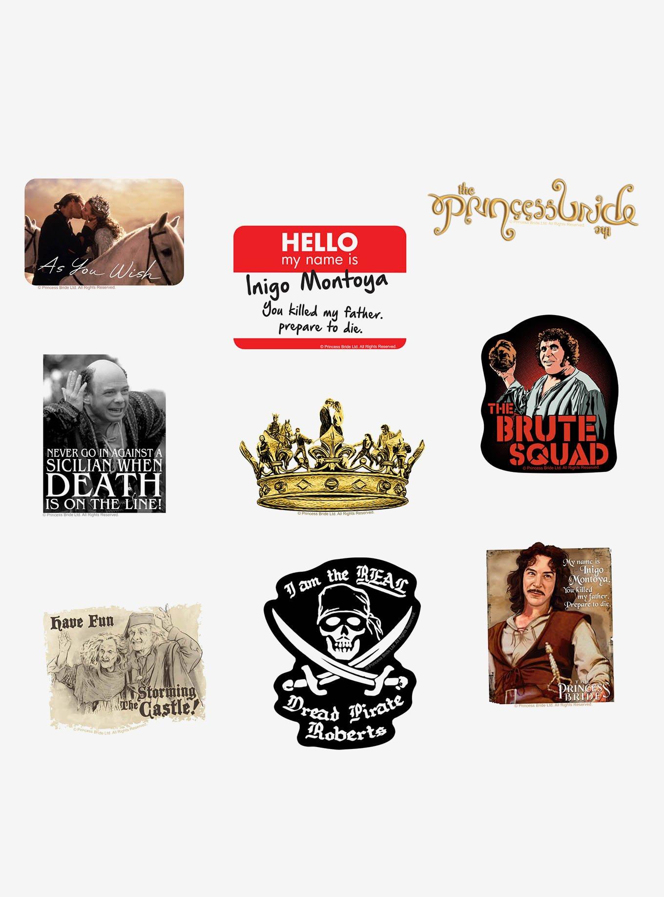 The Princess Bride Miscellaneous 100ct Sticker Pack, , alternate