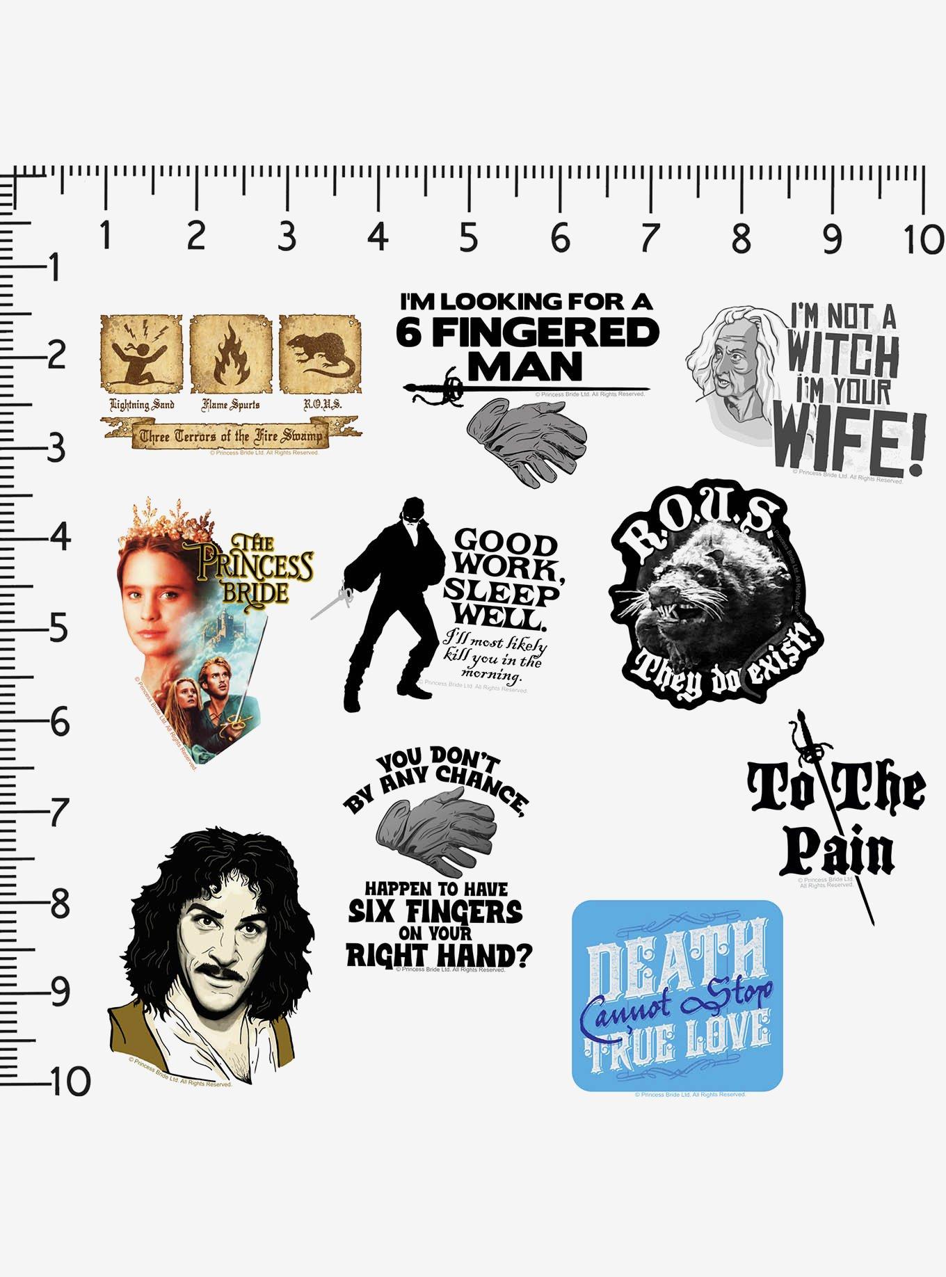 The Princess Bride Miscellaneous 100ct Sticker Pack, , alternate
