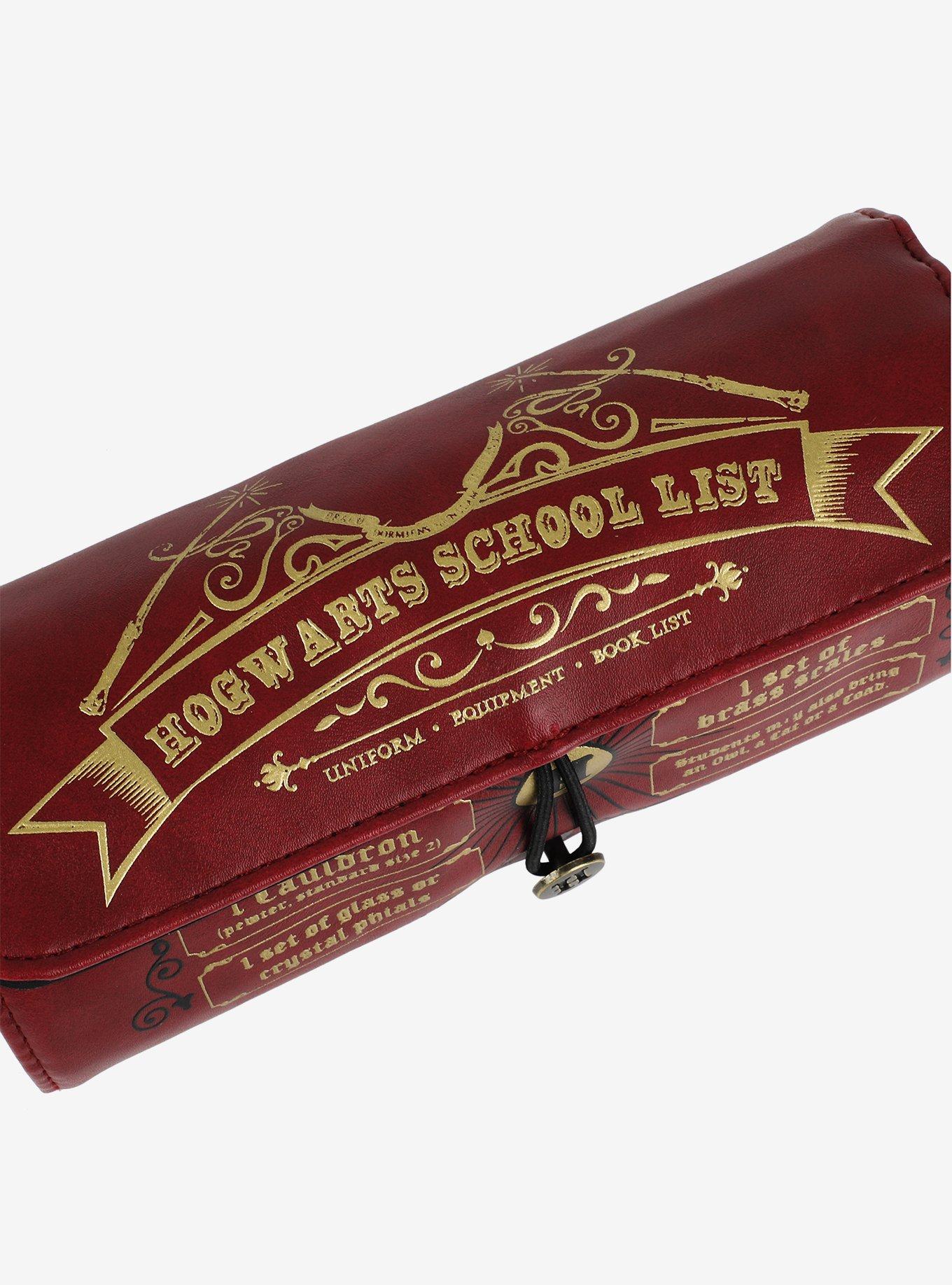 Harry Potter Hogwarts List Roll-Up Makeup Bag, , alternate