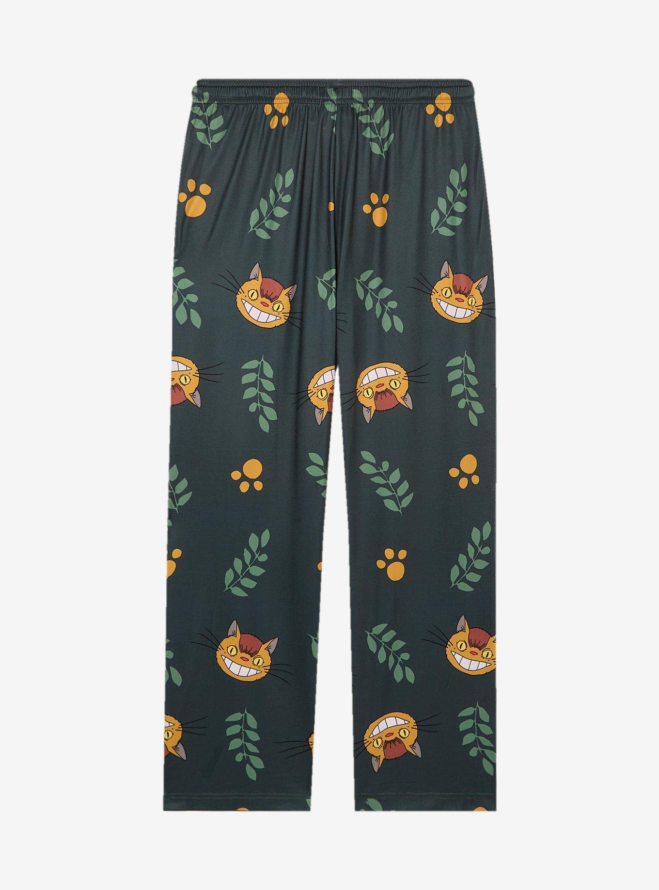 Studio Ghibli® My Neighbor Totoro Catbus Allover Print Sleep Pants — BoxLunch Exclusive, , hi-res