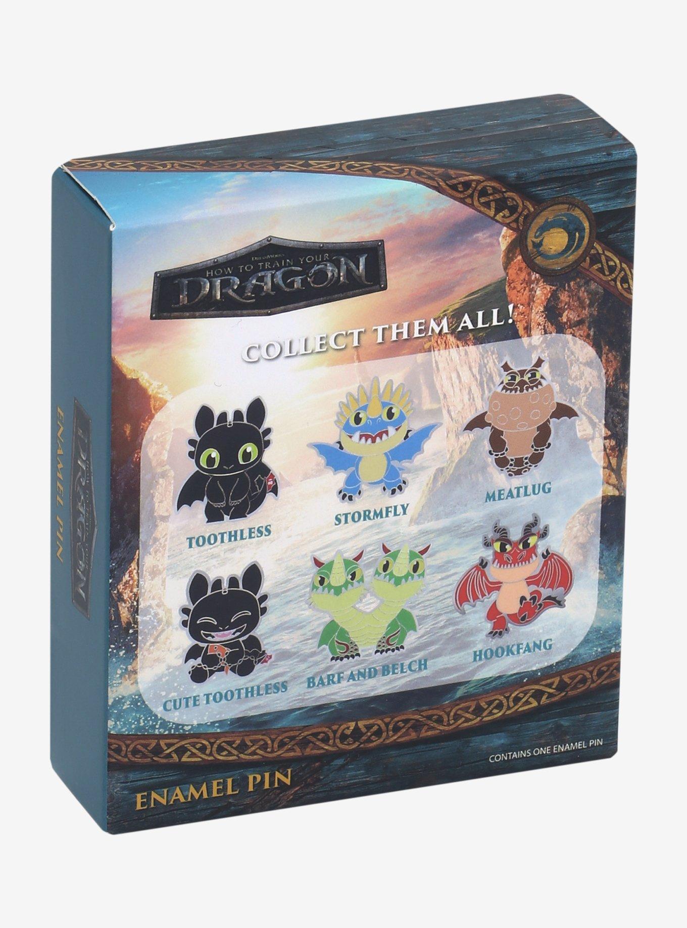 How To Train Your Dragon Chibi Dragons Blind Box Enamel Pin, , hi-res