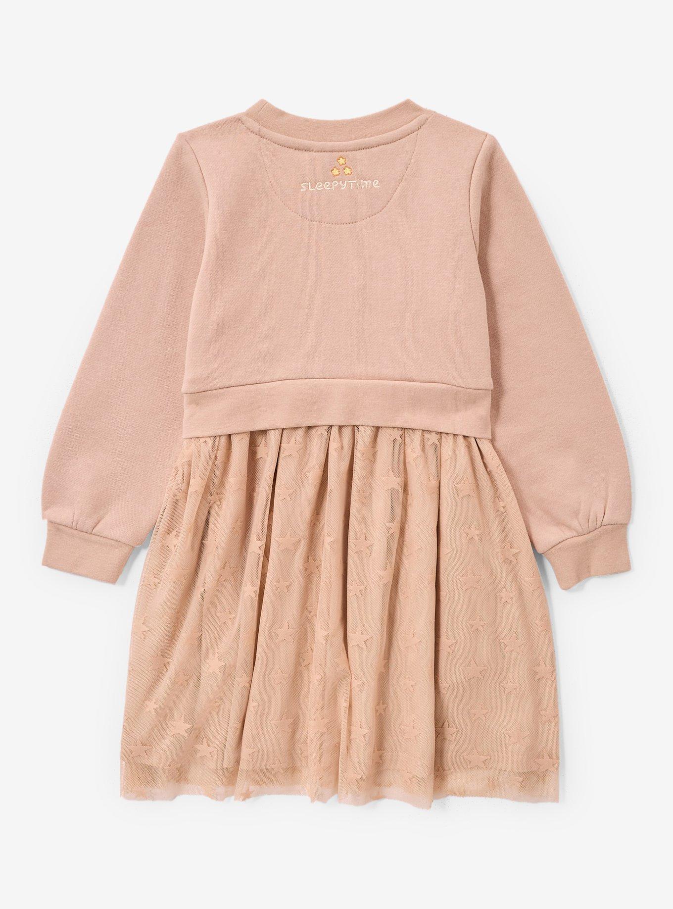 Bluey Bingo & Bluey Embroidered Toddler Tulle Dress — BoxLunch Exclusive, , hi-res