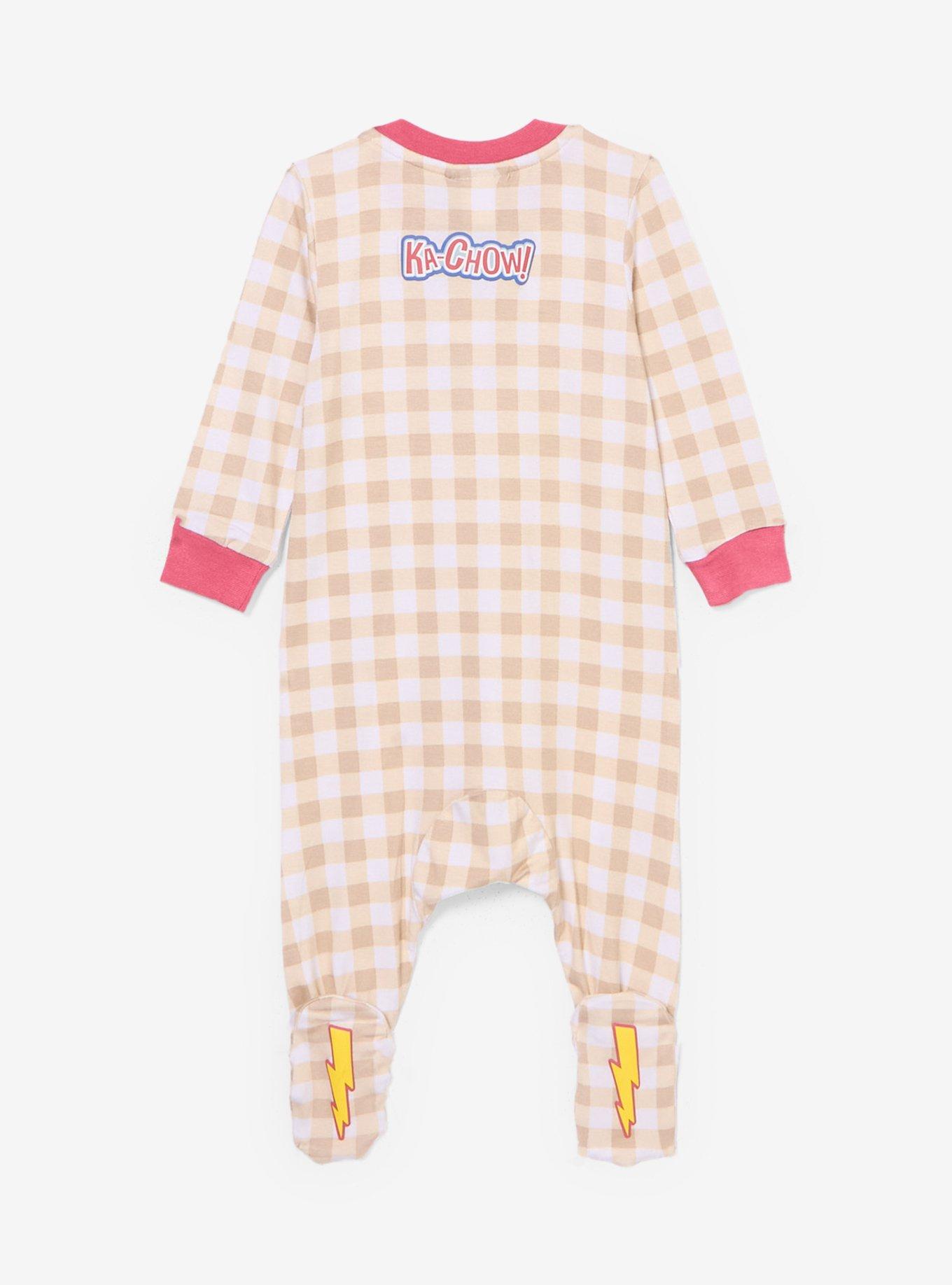 Disney Pixar Cars Checkered Infant One-Piece - BoxLunch Exclusive, , hi-res