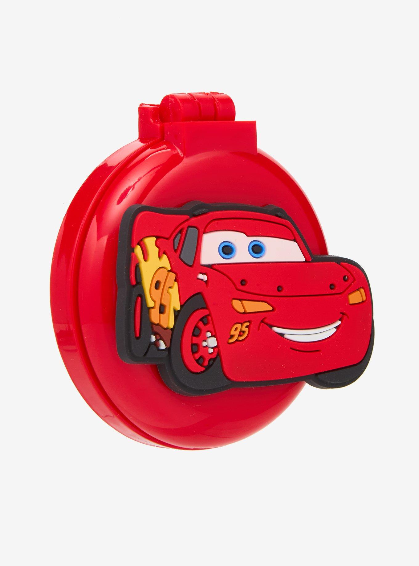 Disney Pixar Cars Lightning McQueen Compact Mirror & Brush - BoxLunch Exclusive, , hi-res