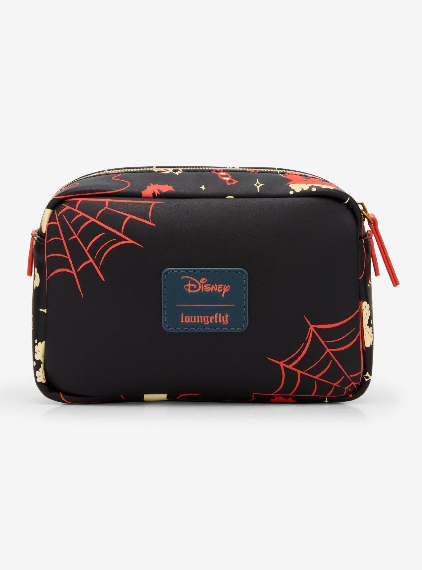 Loungefly Disney Mickey & Minnie Halloween Icons Glow-in-the-Dark Cosmetic Bag - BoxLunch Exclusive, , alternate