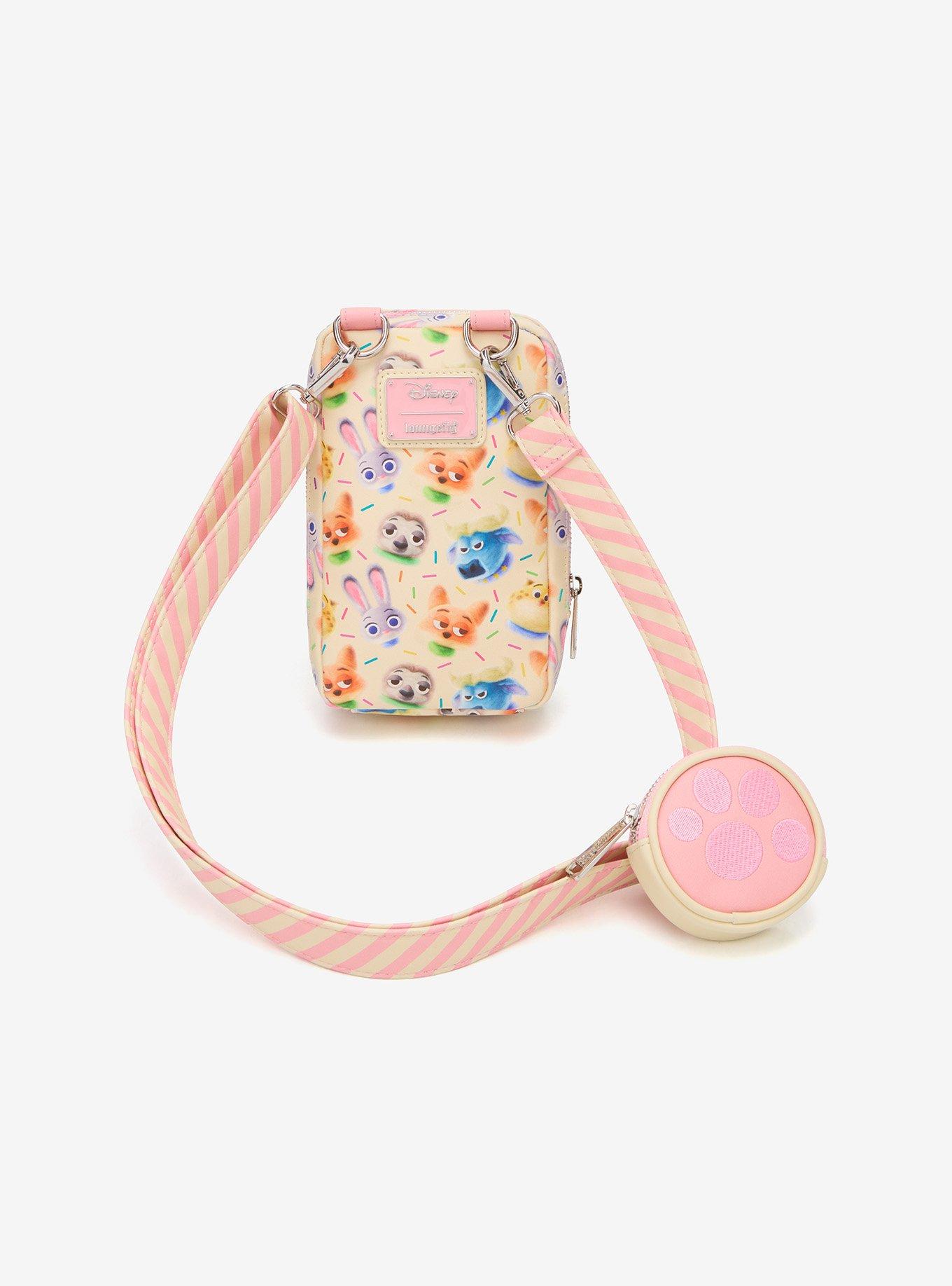 Loungefly Zootopia Judy Cotton Candy Mini Crossbody Bag, , alternate