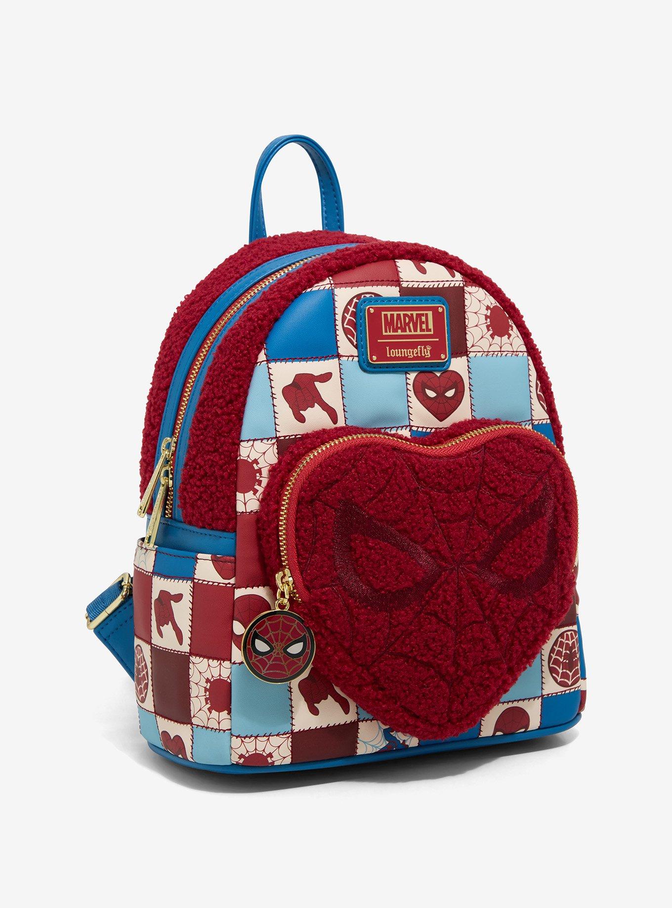 Loungefly Marvel Spider-Man Heart Mini Backpack, , hi-res