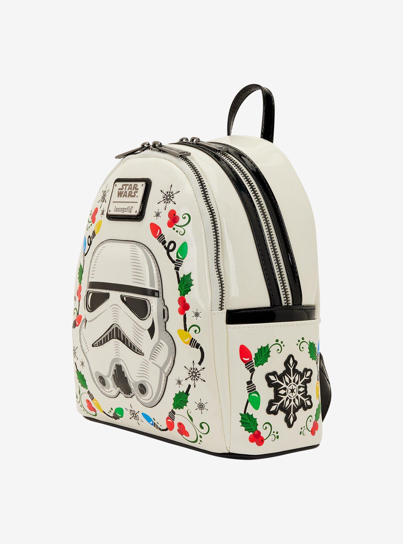 Loungefly Star Wars Stormtrooper Holiday Light-Up Mini Backpack, , alternate