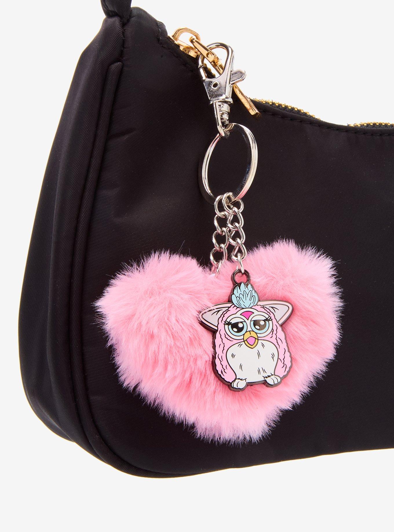 Furby Pom Pom Charm Keychain, , hi-res