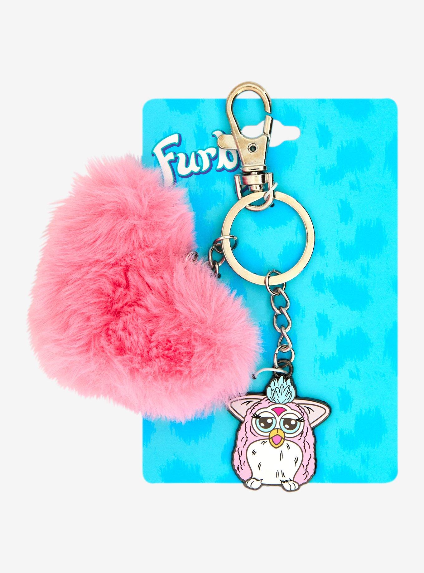 Furby Pom Pom Charm Keychain, , alternate