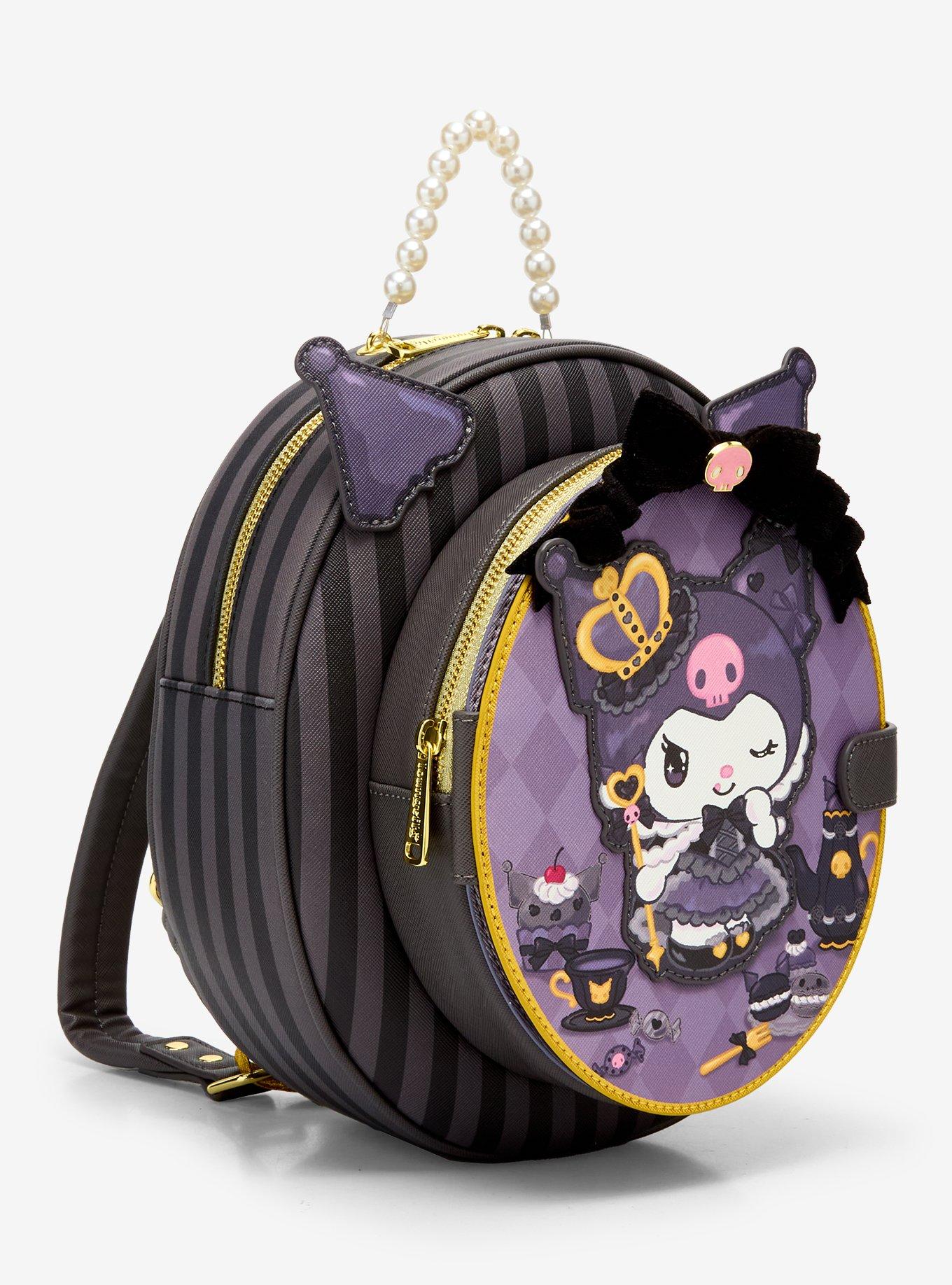 Loungefly Kuromi 20th Anniversary Royal Tea Mini Backpack, , alternate