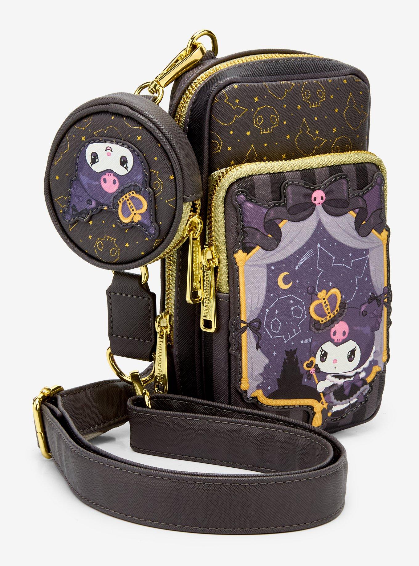 Loungefly Kuromi 20th Anniversary Royal Tea Mini Crossbody Bag, , hi-res