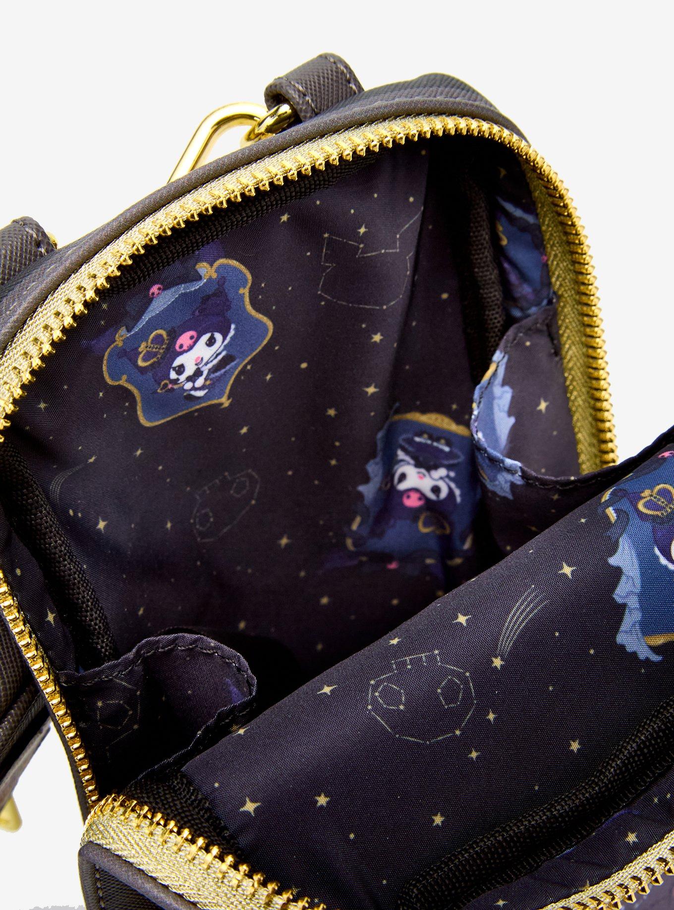 Loungefly Kuromi 20th Anniversary Royal Tea Mini Crossbody Bag, , alternate