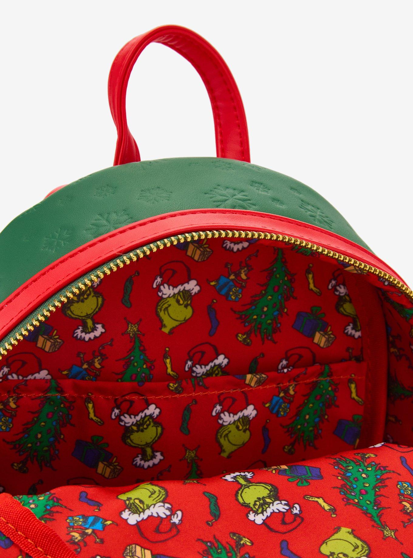 Loungefly How The Grinch Stole Christmas! Tree Light-Up Mini Backpack, , alternate