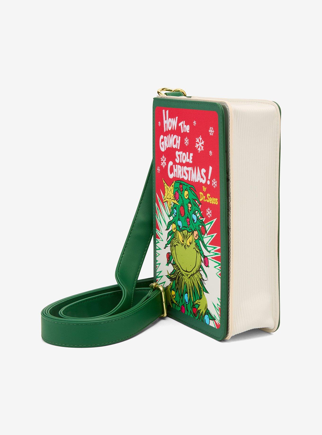 Loungefly How The Grinch Stole Christmas! Book Crossbody Bag, , alternate