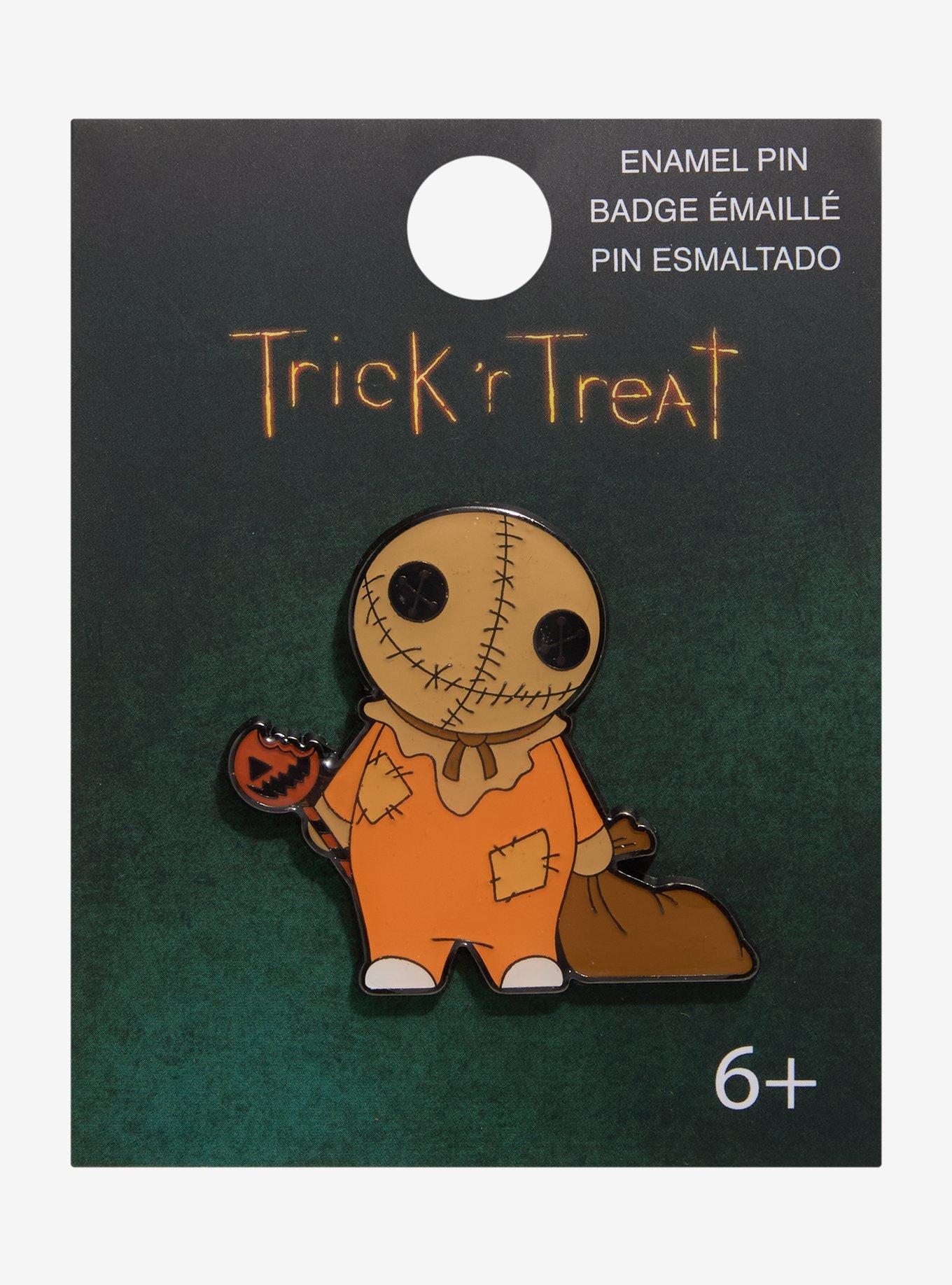 Loungefly Trick 'R Treat Chibi Enamel Pin, , hi-res