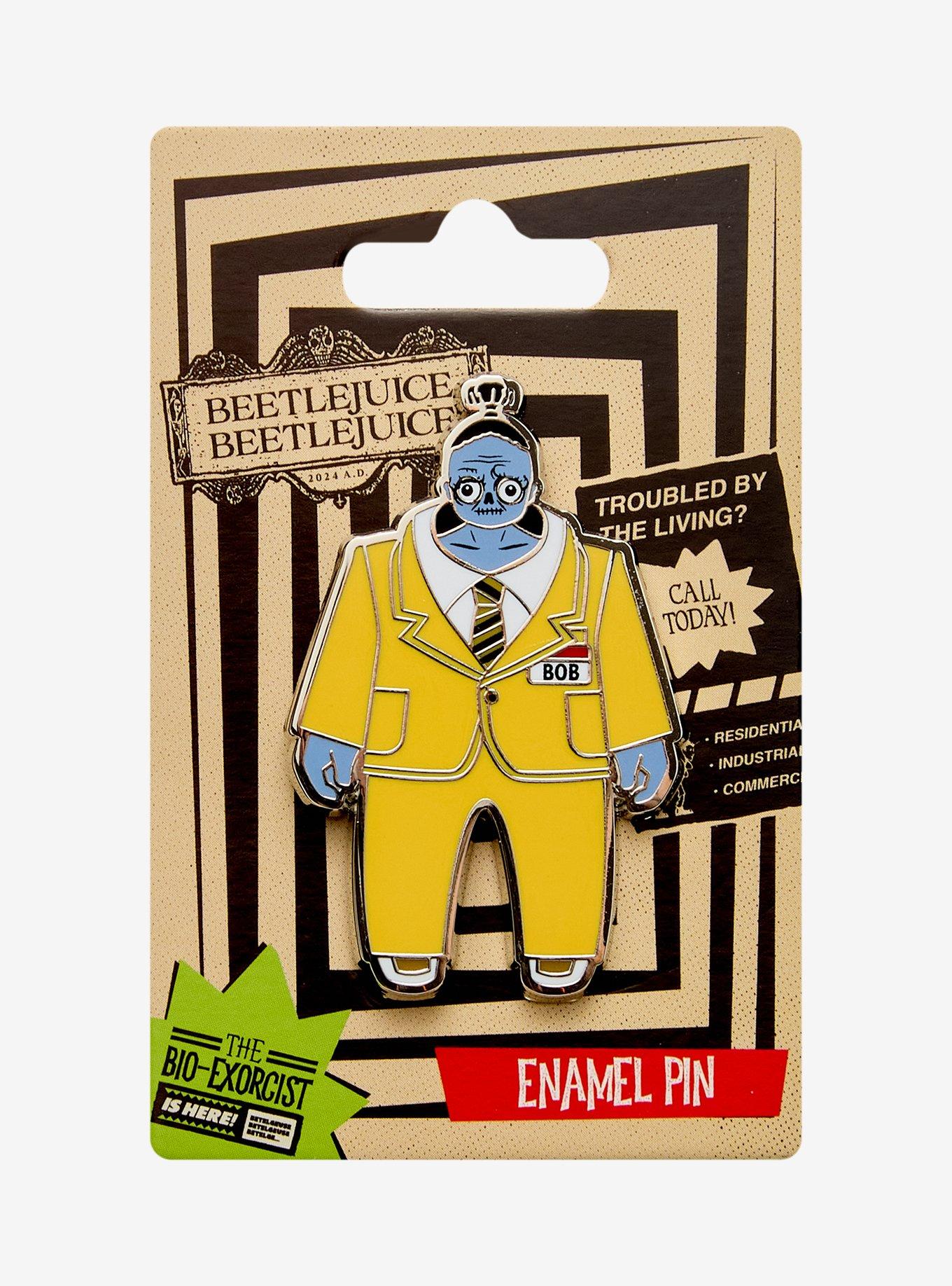 Beetlejuice Beetlejuice Bob Enamel Pin, , hi-res
